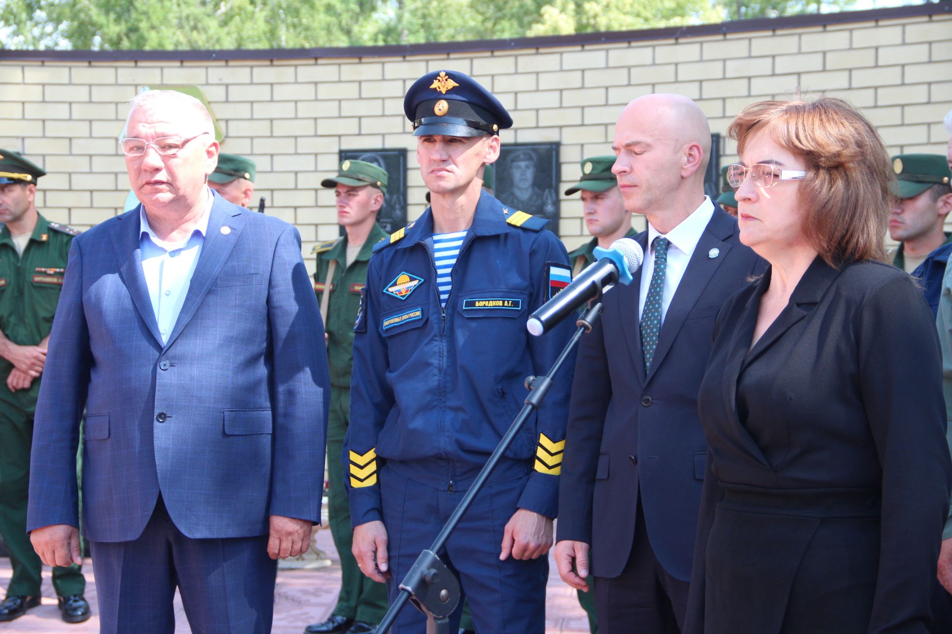 В Болгаре простились с героем, погибшим в зоне СВО