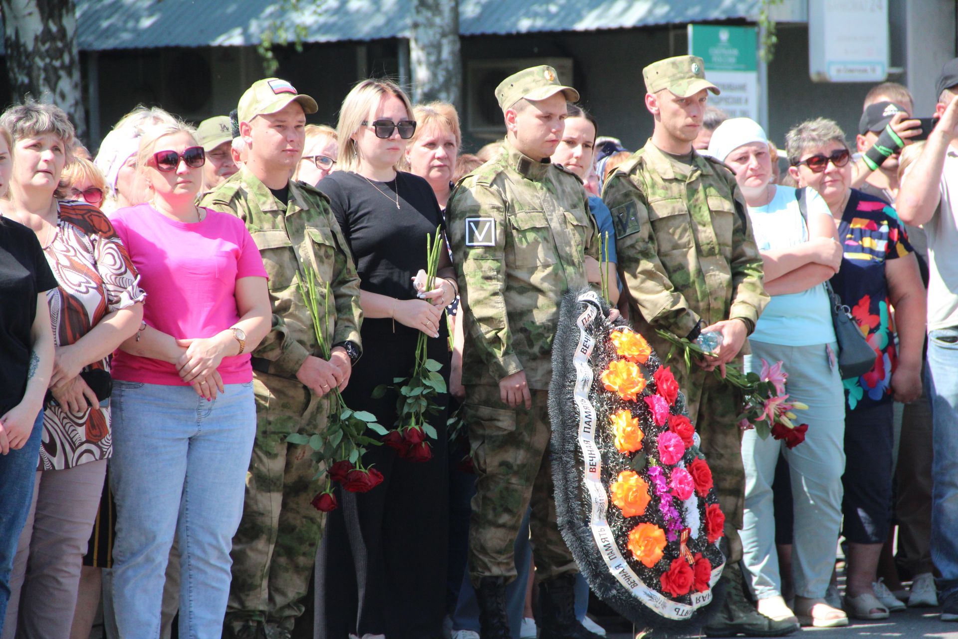 В Болгаре простились с героем, погибшим в зоне СВО