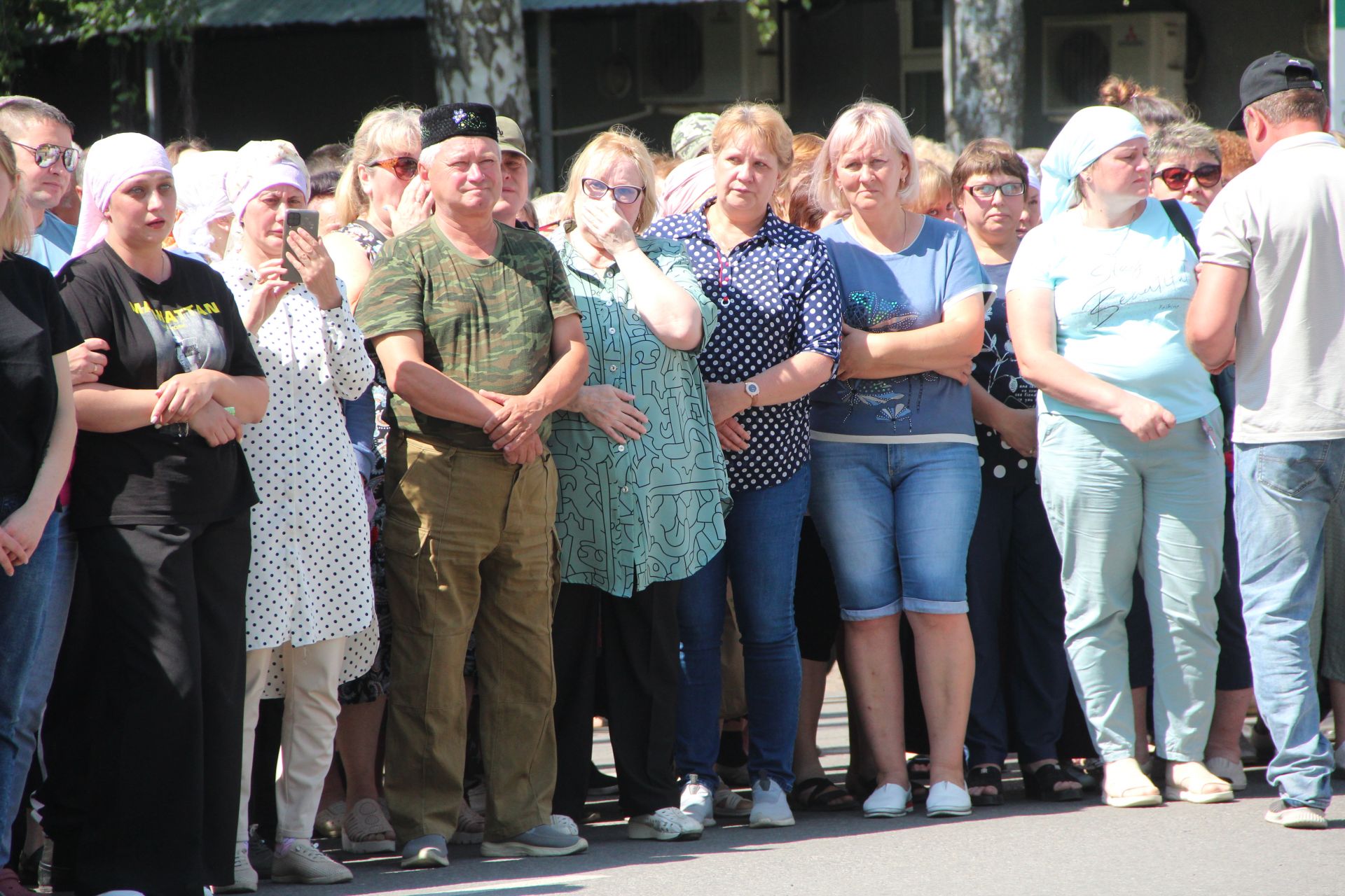 В Болгаре простились с героем, погибшим в зоне СВО