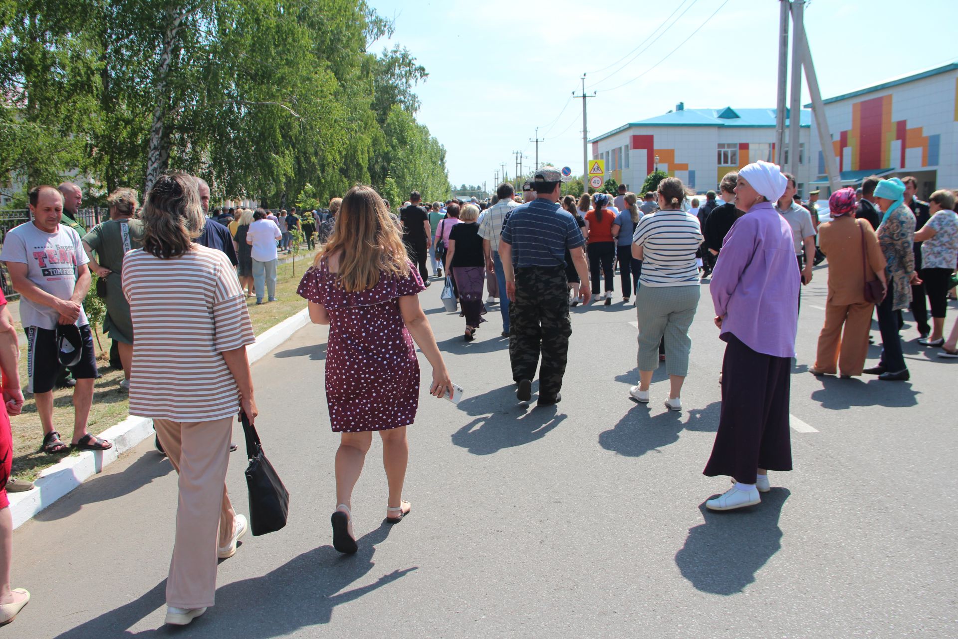 В Болгаре простились с героем, погибшим в зоне СВО