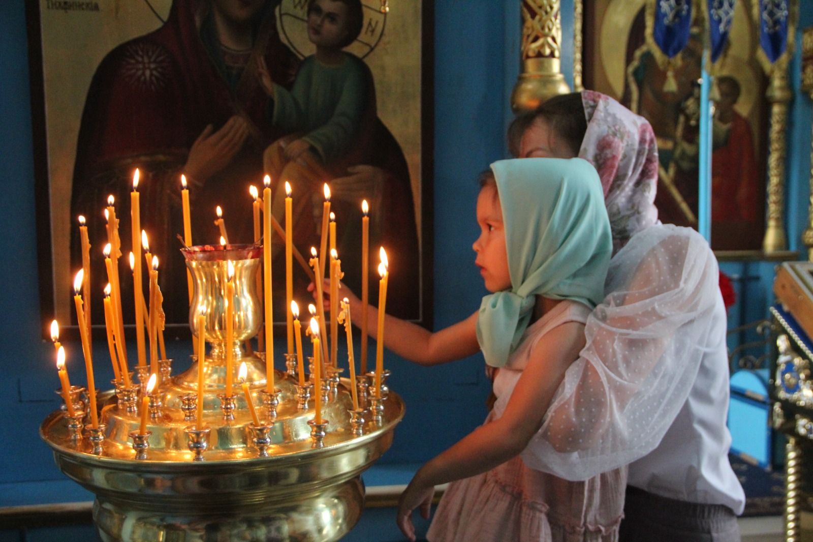 В селе Три Озера прошёл традиционный крестный ход