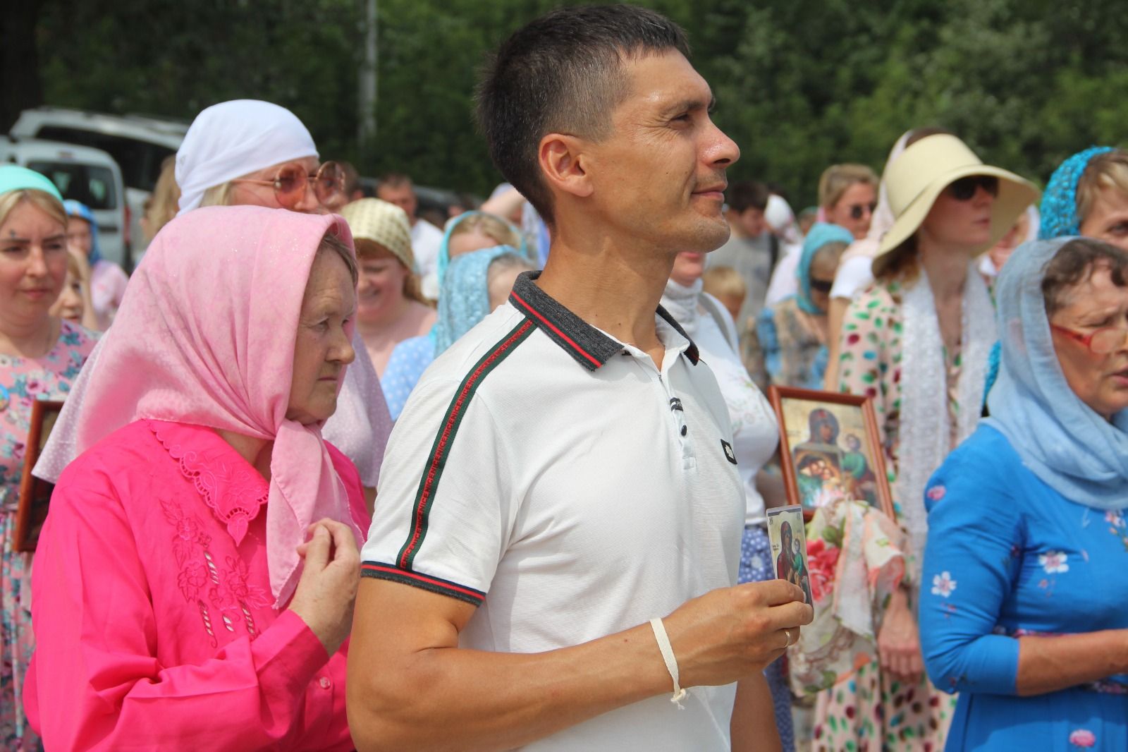 В селе Три Озера прошёл традиционный крестный ход