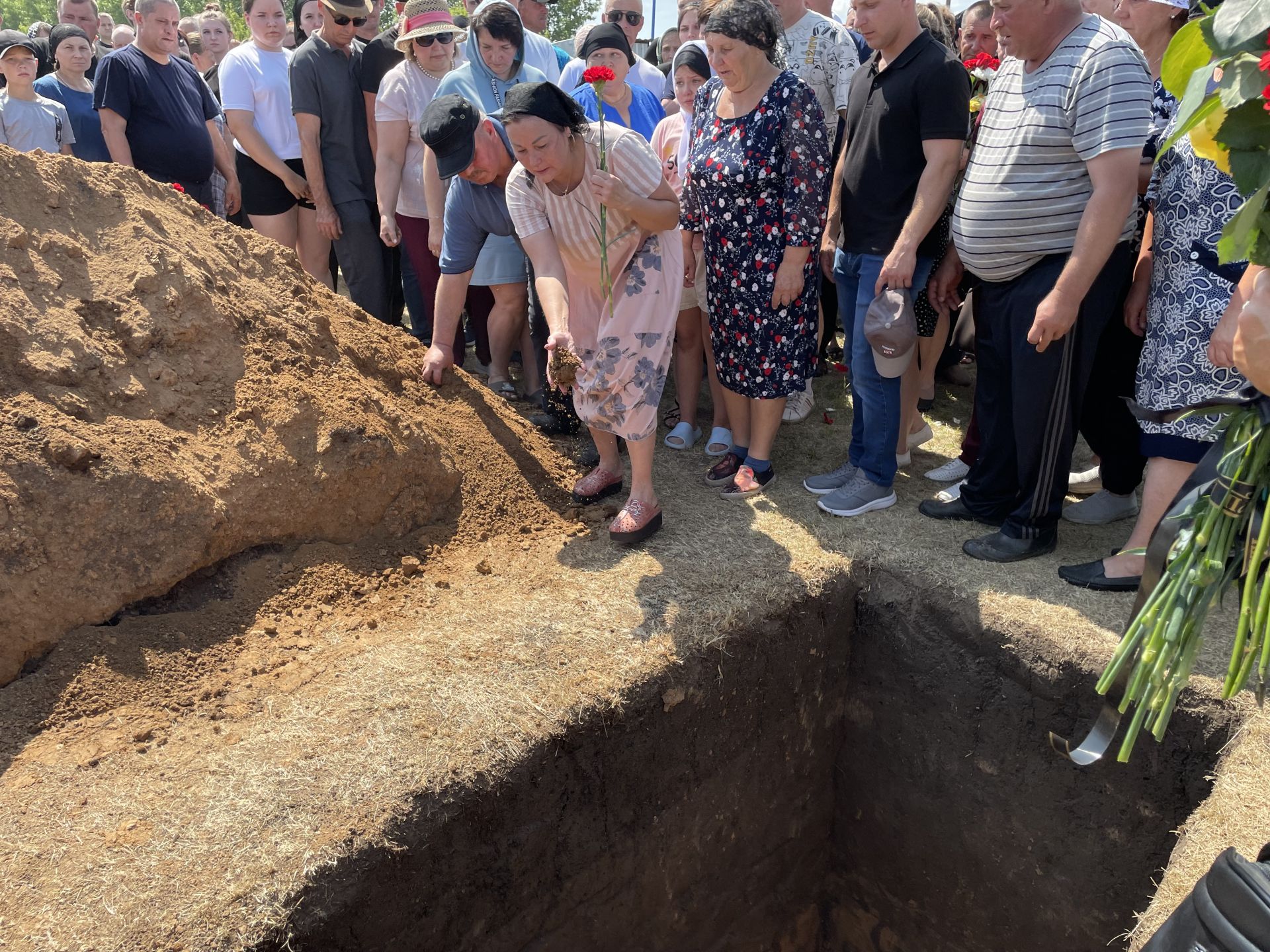 В Киме простились с погибшими бойцами СВО Александром Усовым и Иваном Туровым