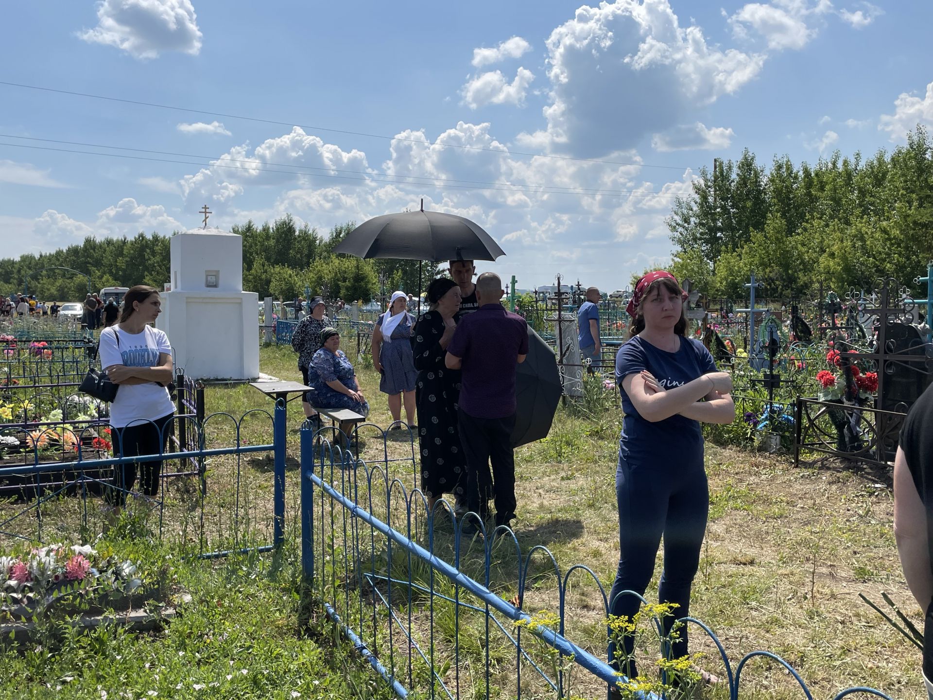 В Киме простились с погибшими бойцами СВО Александром Усовым и Иваном Туровым