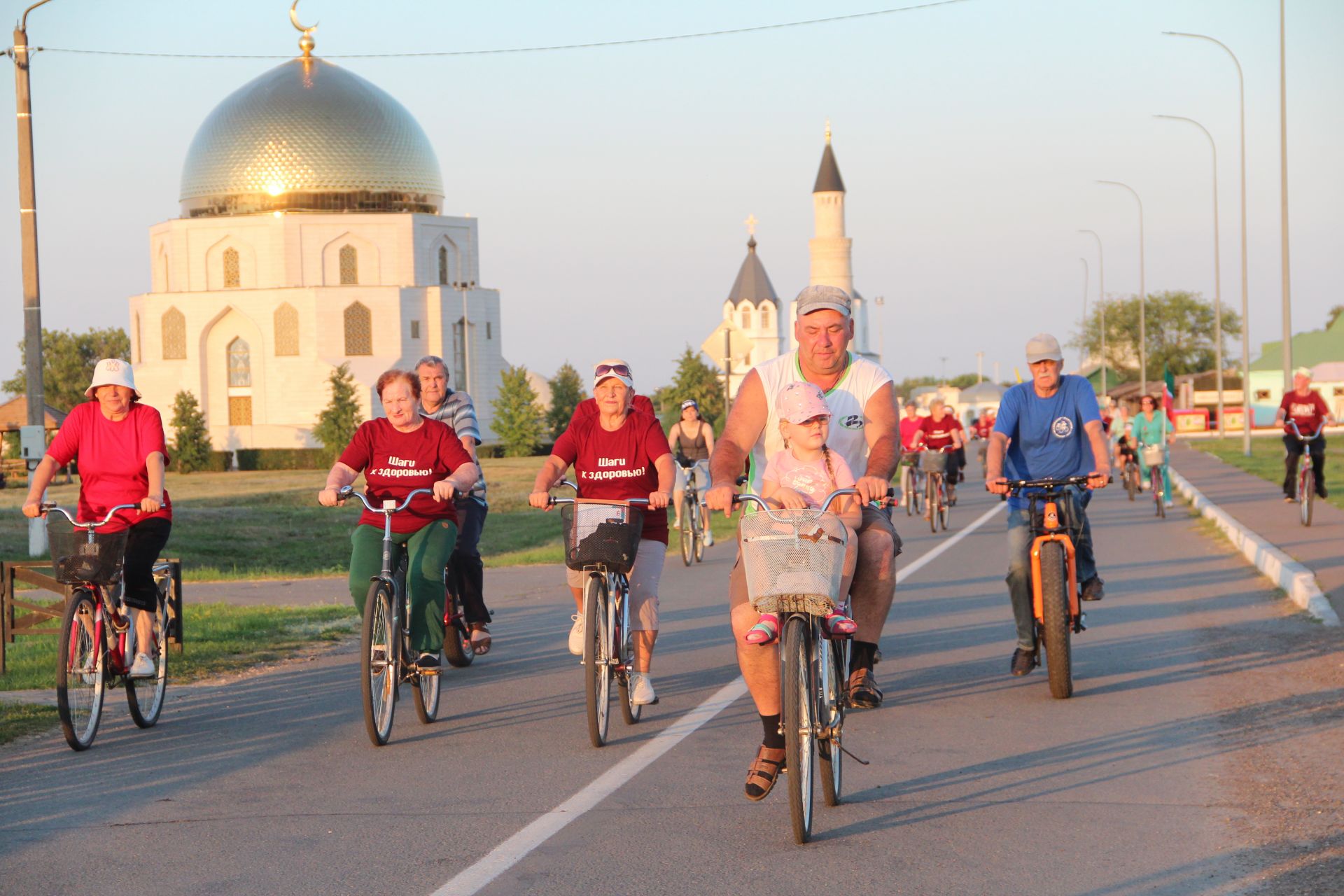 В Болгаре прошёл велопробег "За здоровый образ жизни!"