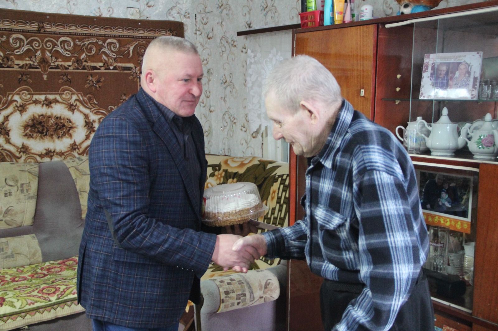 90-летний юбилей отметил житель села Полянки