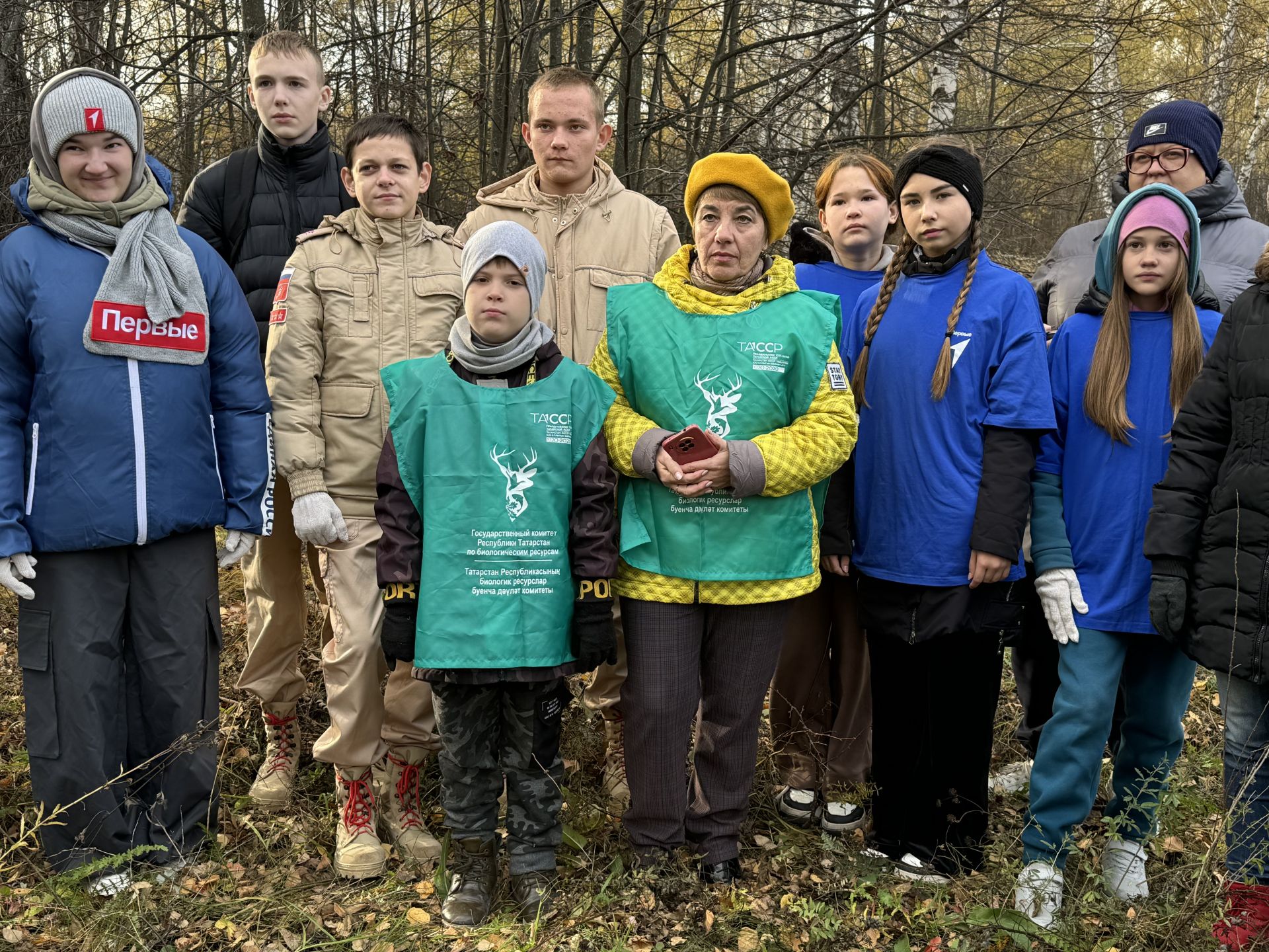 Ученики школ Болгара приняли участие в установке кормушек и солонцов для диких животных