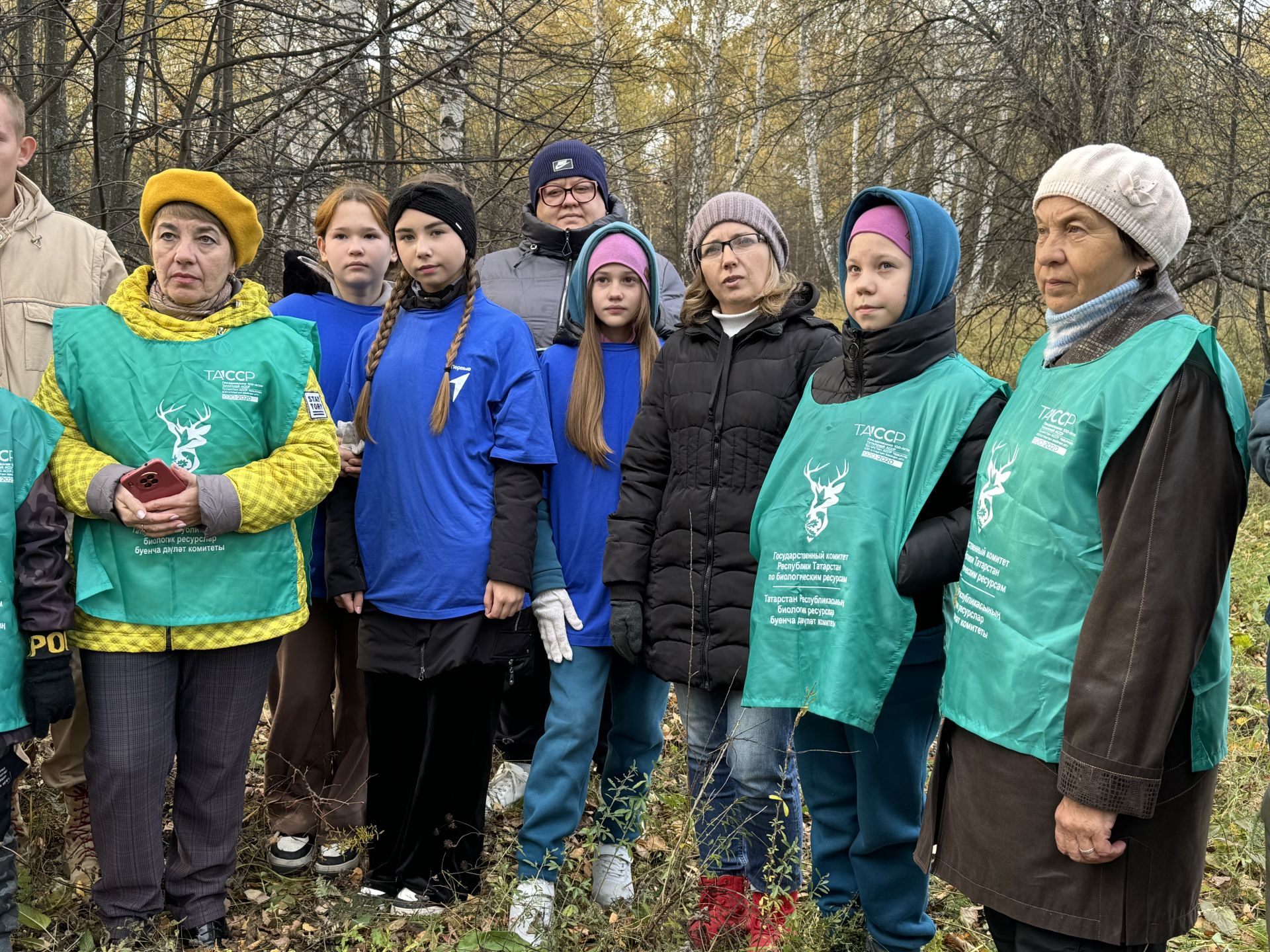 Ученики школ Болгара приняли участие в установке кормушек и солонцов для диких животных