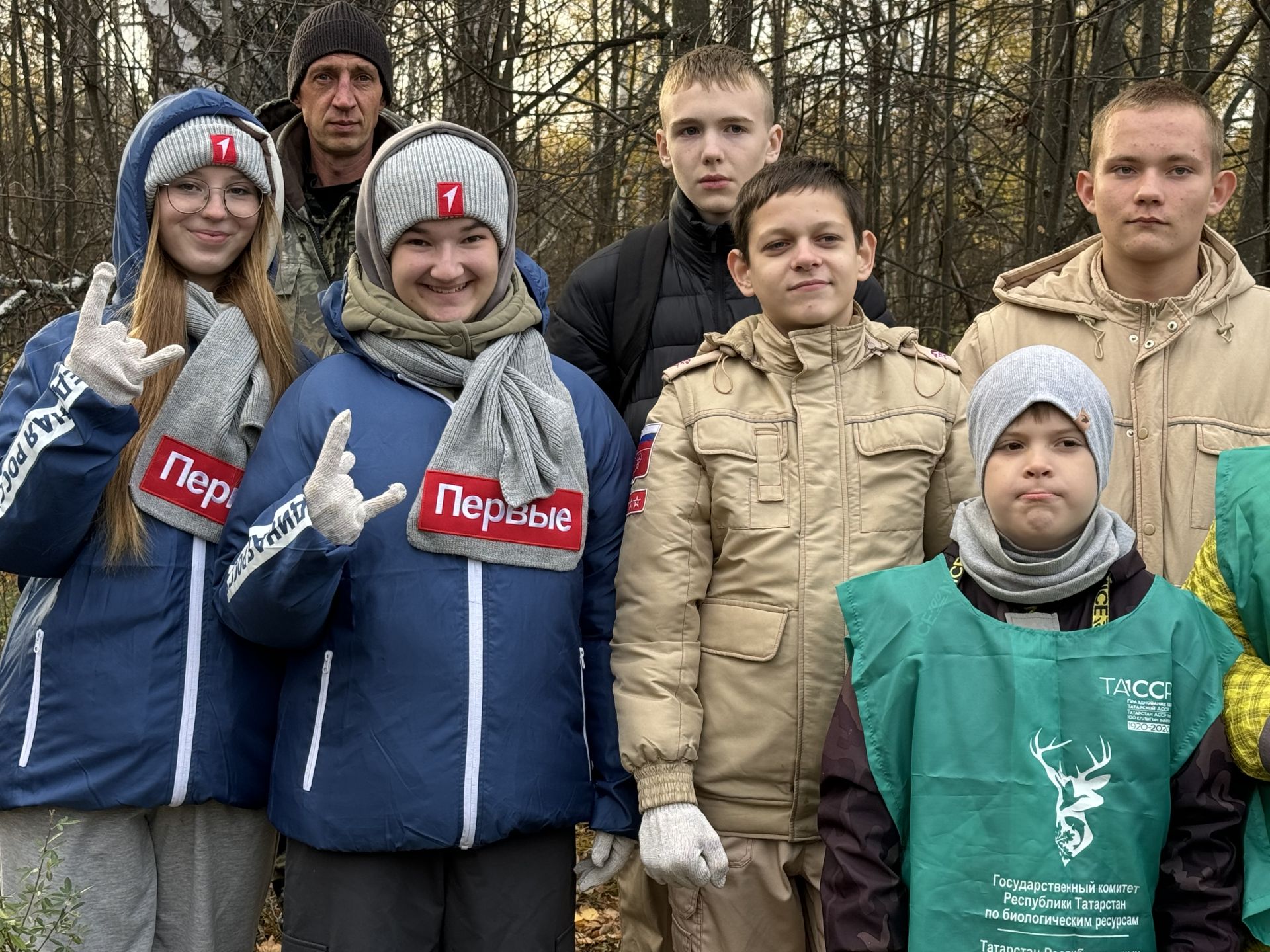 Ученики школ Болгара приняли участие в установке кормушек и солонцов для диких животных