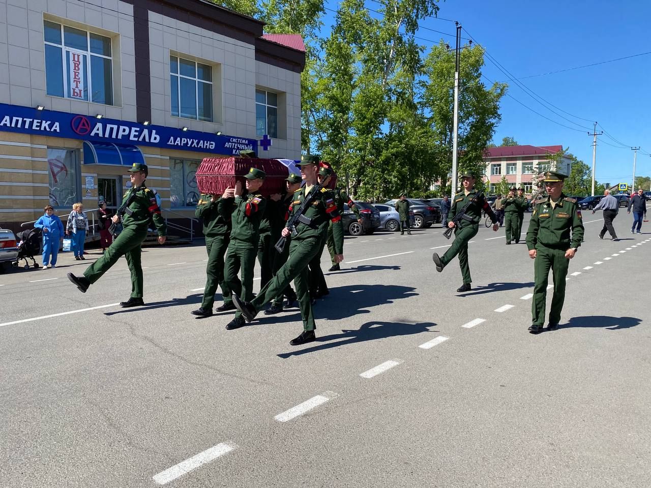 В Болгаре состоялось прощание с погибшим в зоне СВО Вагаповым Ренатом Зиннатовичем