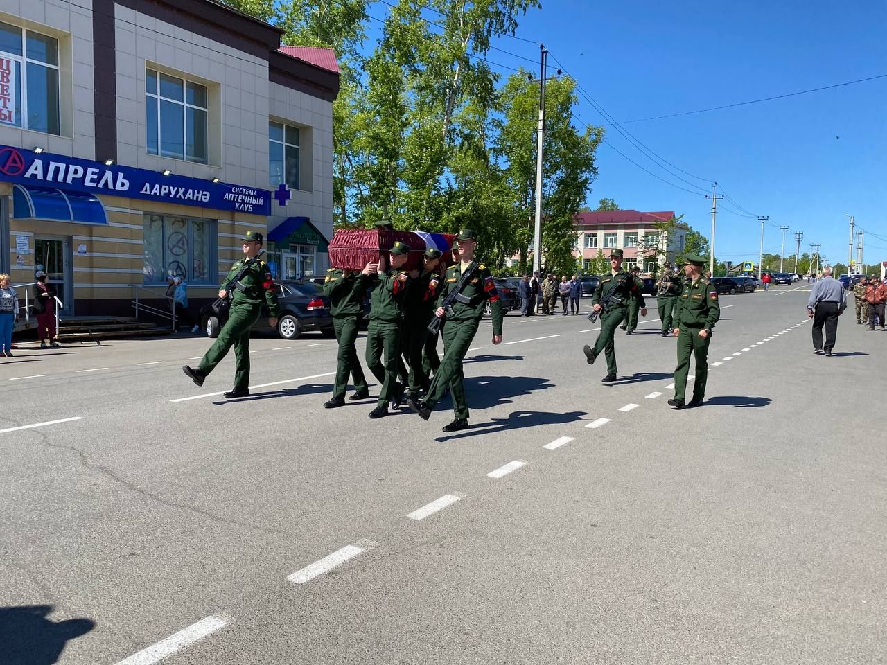 В Болгаре состоялось прощание с погибшим в зоне СВО Вагаповым Ренатом Зиннатовичем