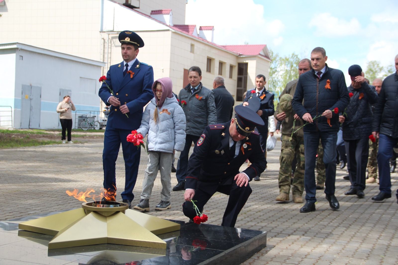 В Болгаре отметили 79-ю годовщину Великой Победы