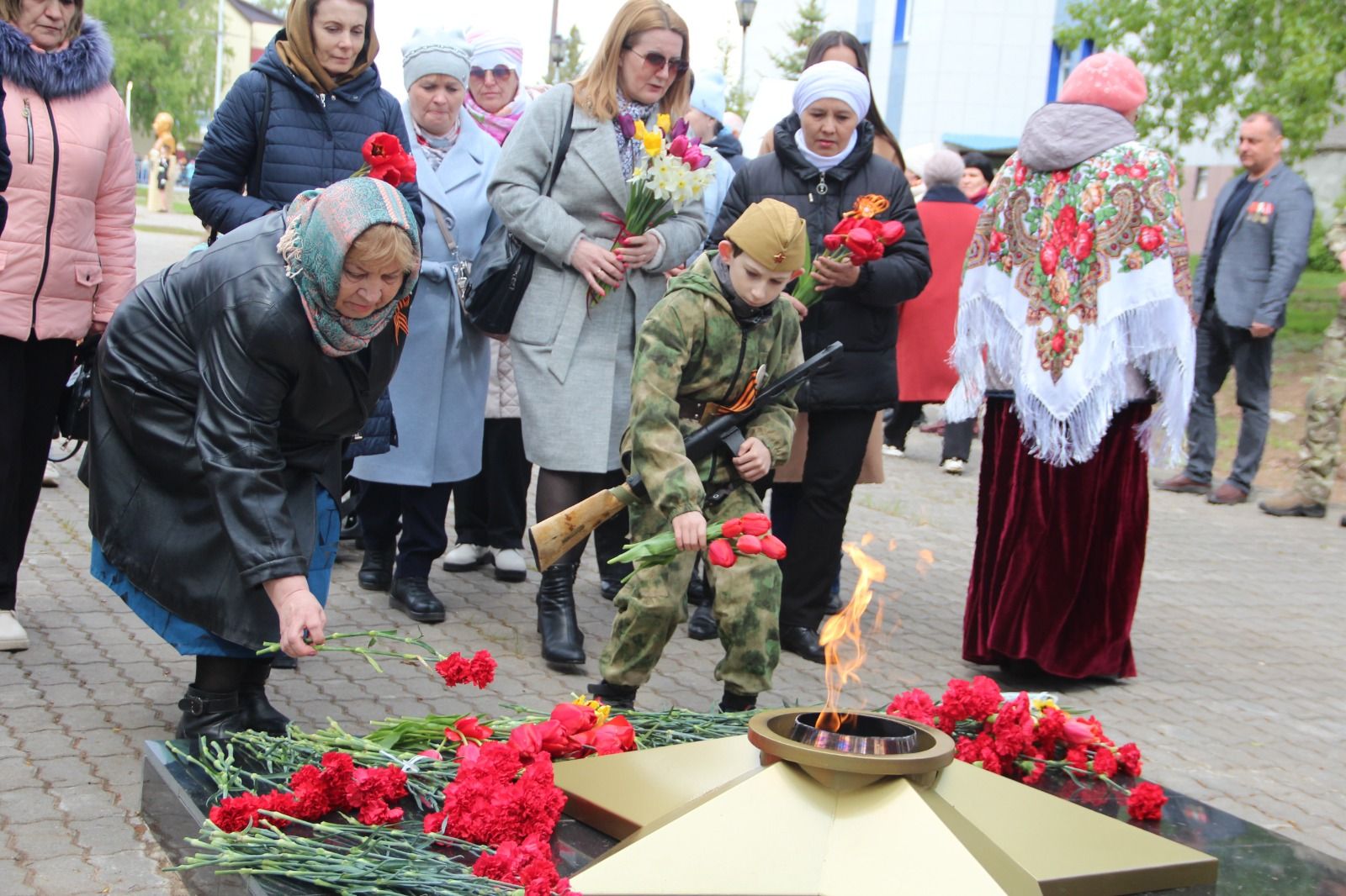 В Болгаре отметили 79-ю годовщину Великой Победы