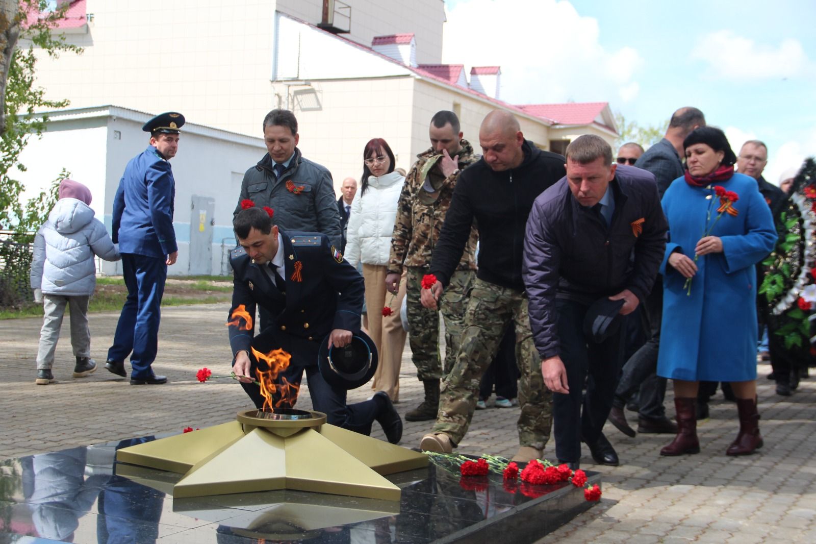 В Болгаре отметили 79-ю годовщину Великой Победы