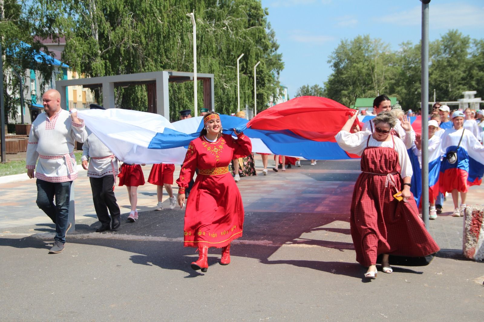 В Болгаре отметили День России