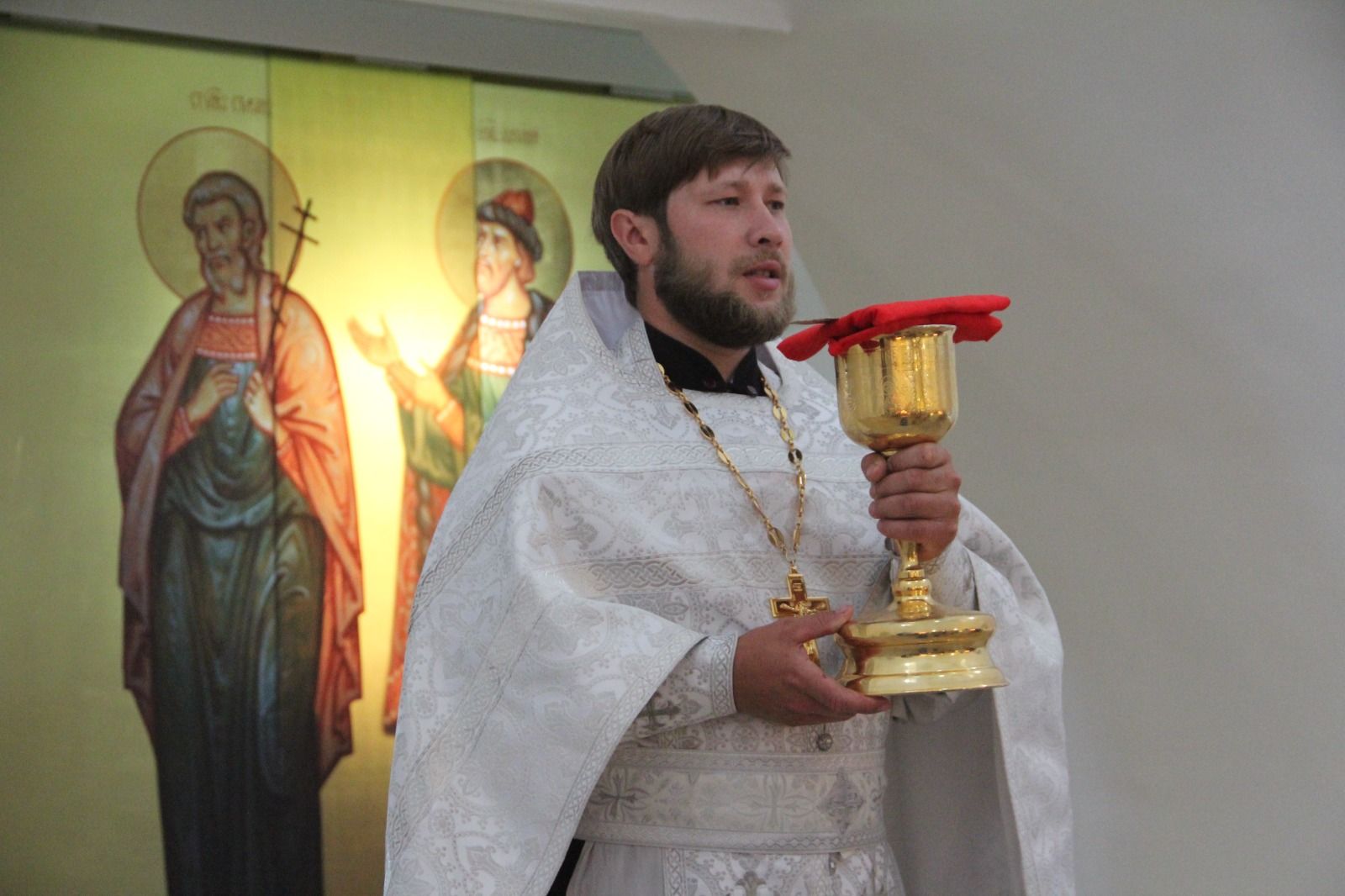 В Успенском храме Болгарского музея-заповедника прошла Литургия