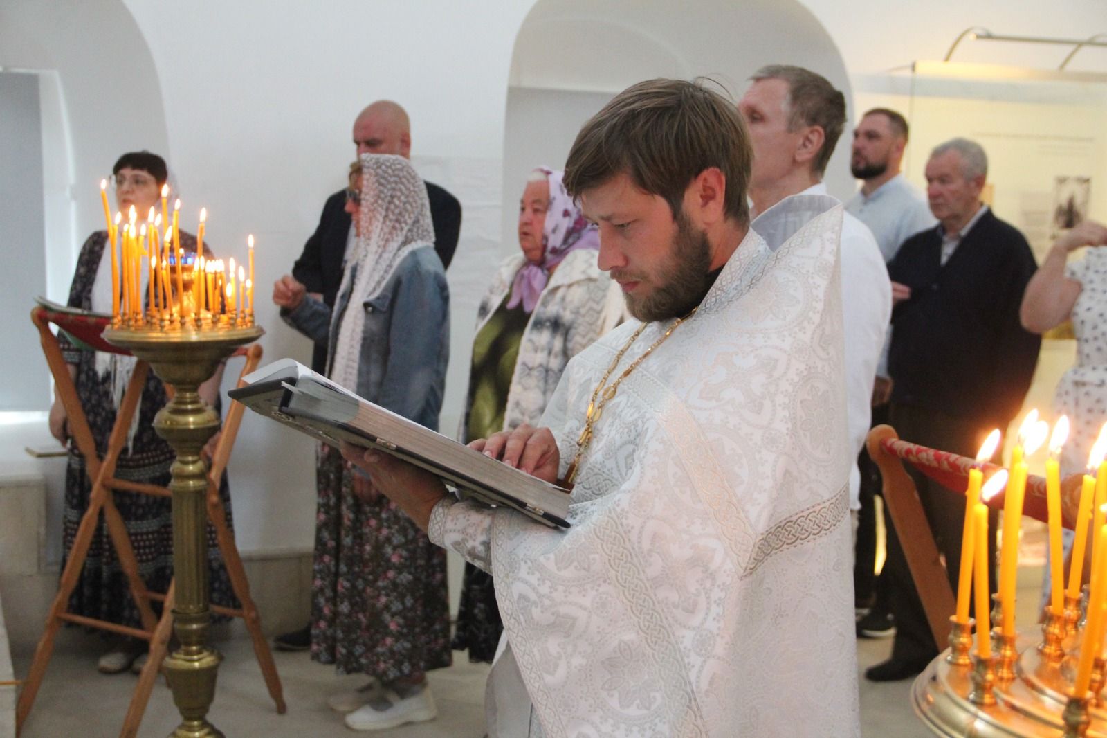 В Успенском храме Болгарского музея-заповедника прошла Литургия