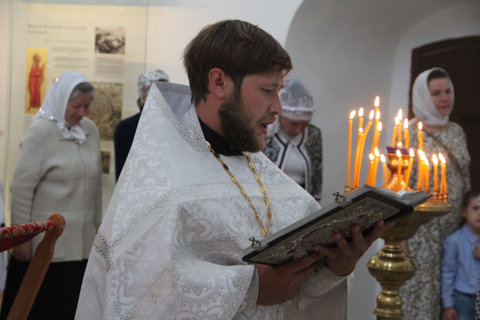 В Успенском храме Болгарского музея-заповедника прошла Литургия