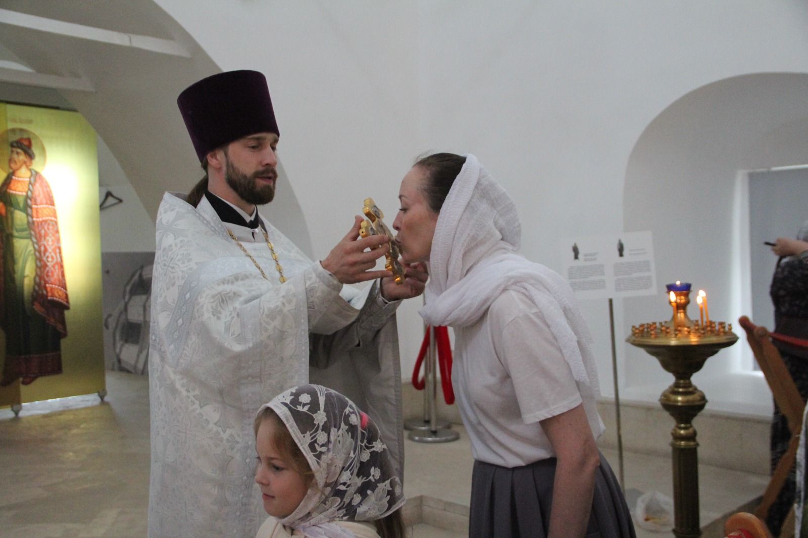 В Успенском храме Болгарского музея-заповедника прошла Литургия