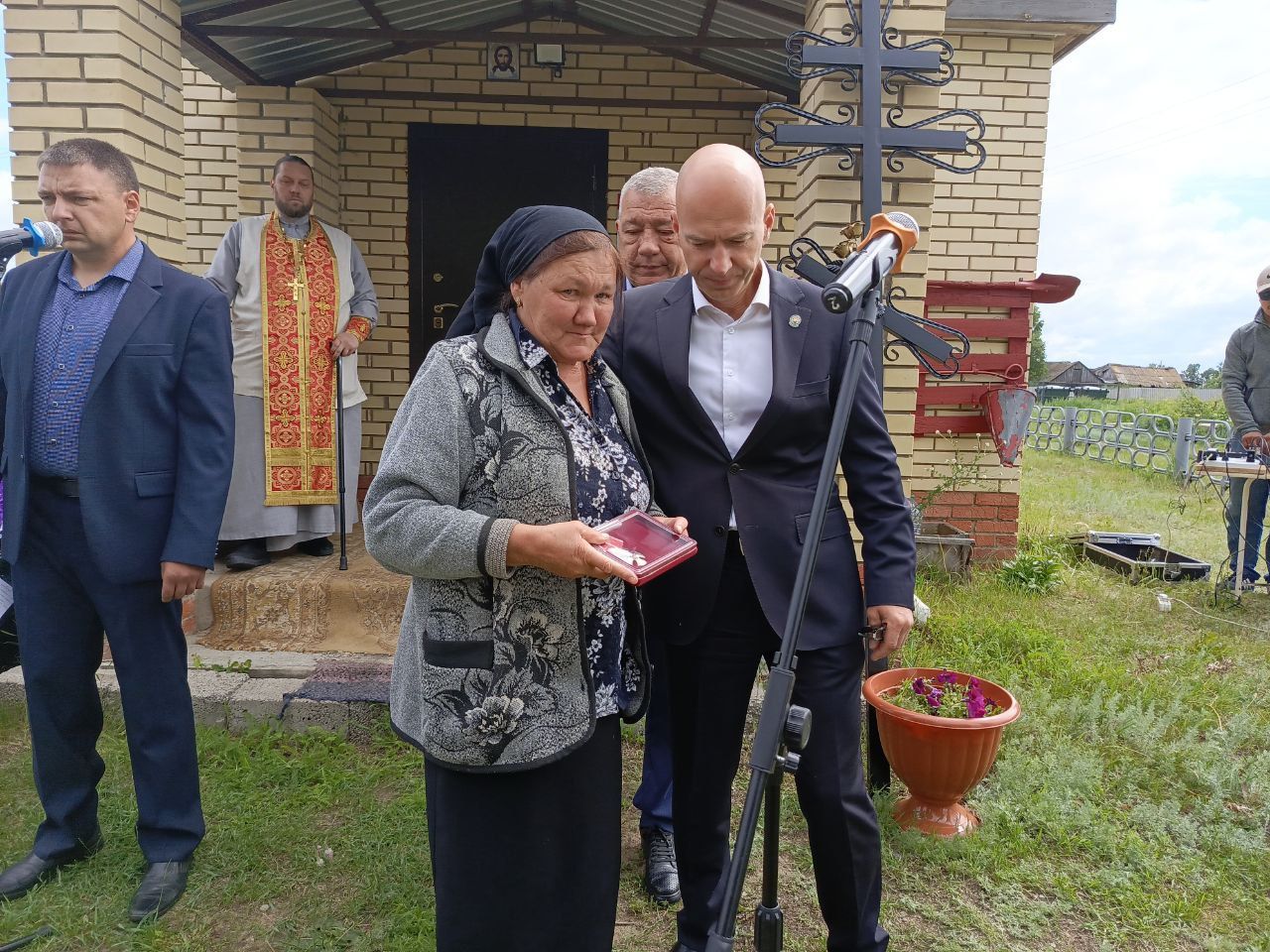 В селе Куралово простились с погибшим в зоне СВО бойцом Алексеем Герасимовым