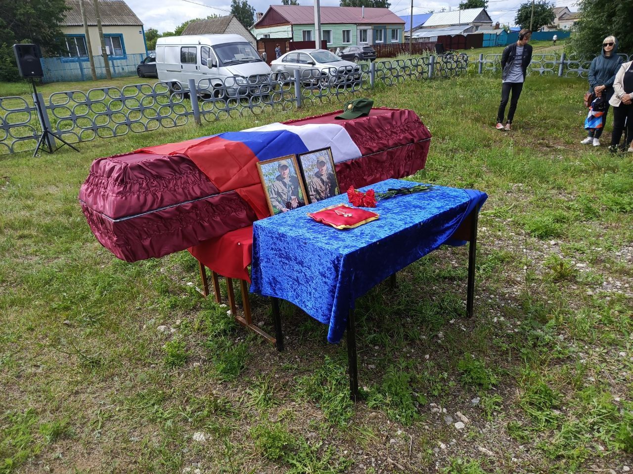 В селе Куралово простились с погибшим в зоне СВО бойцом Алексеем Герасимовым