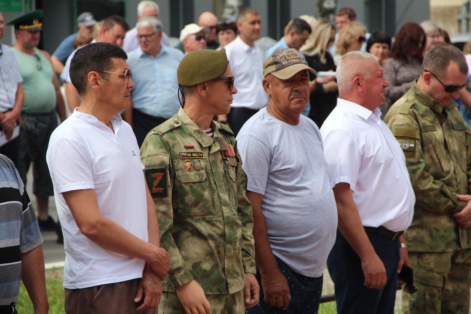 В Болгаре прошёл митинг, посвящённый ветеранам боевых действий