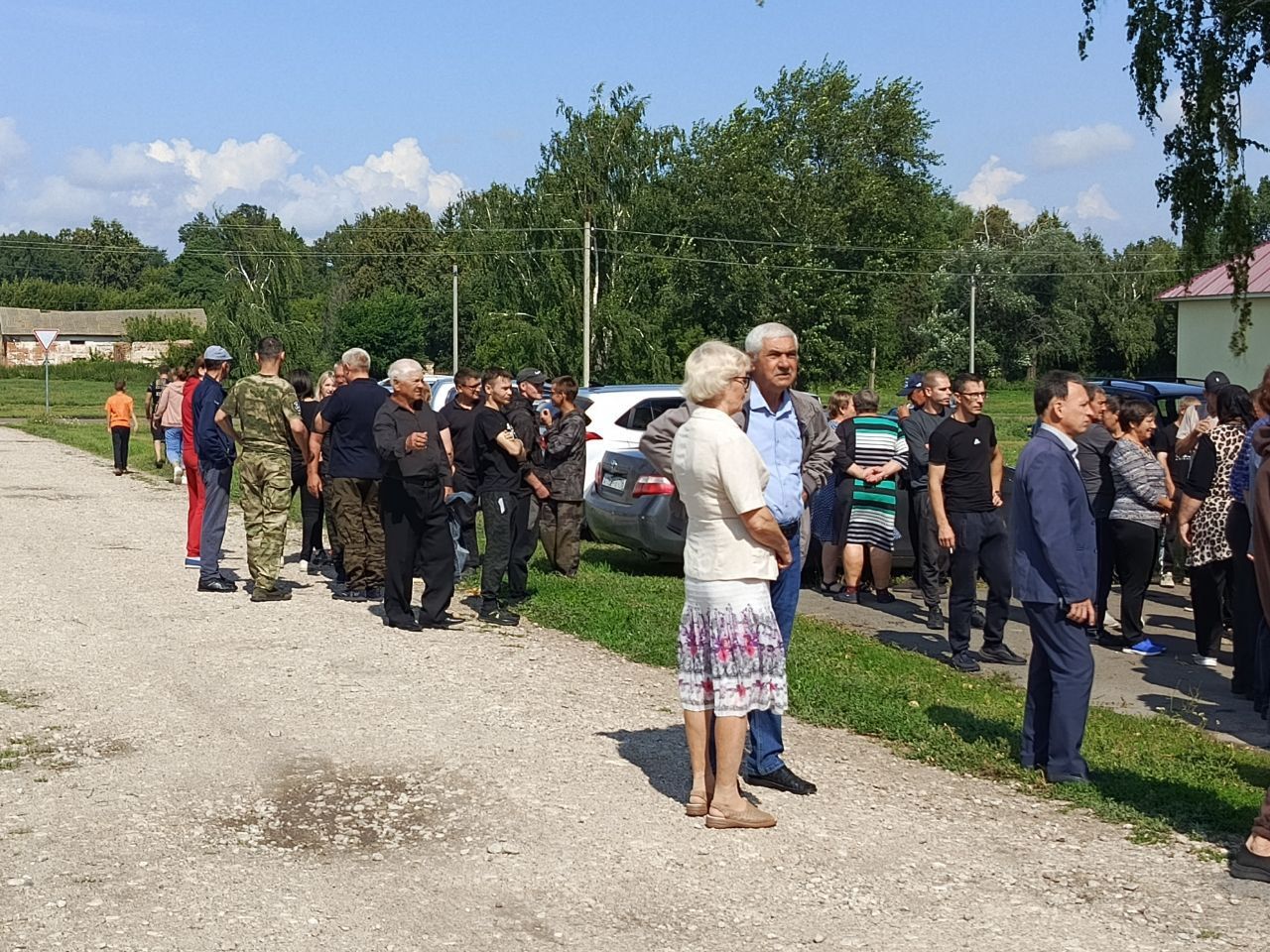 В Красной Слободе простились с погибшим бойцом СВО Шумковым Михаилом Витальевичем