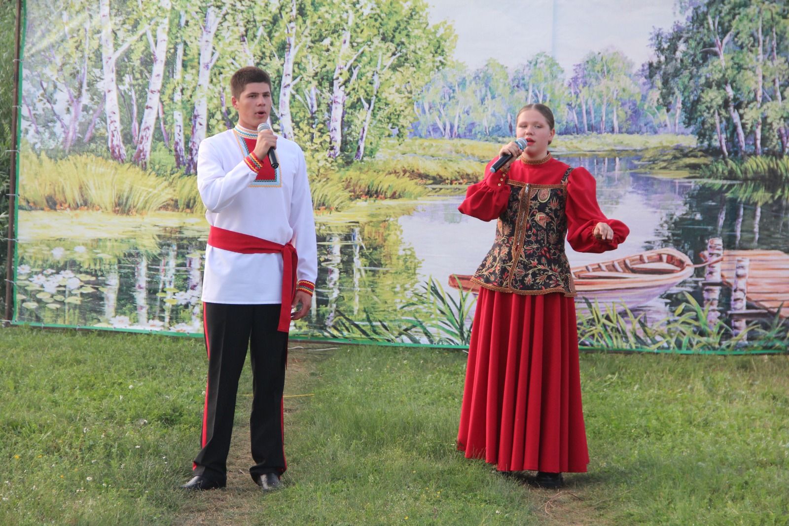 В селе Три Озера прошёл ежегодный этнический фестиваль Иван-травник