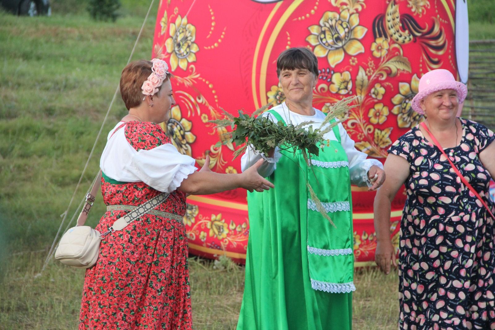 В селе Три Озера прошёл ежегодный этнический фестиваль Иван-травник