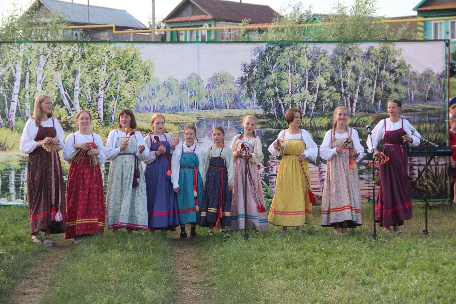 В селе Три Озера прошёл ежегодный этнический фестиваль Иван-травник