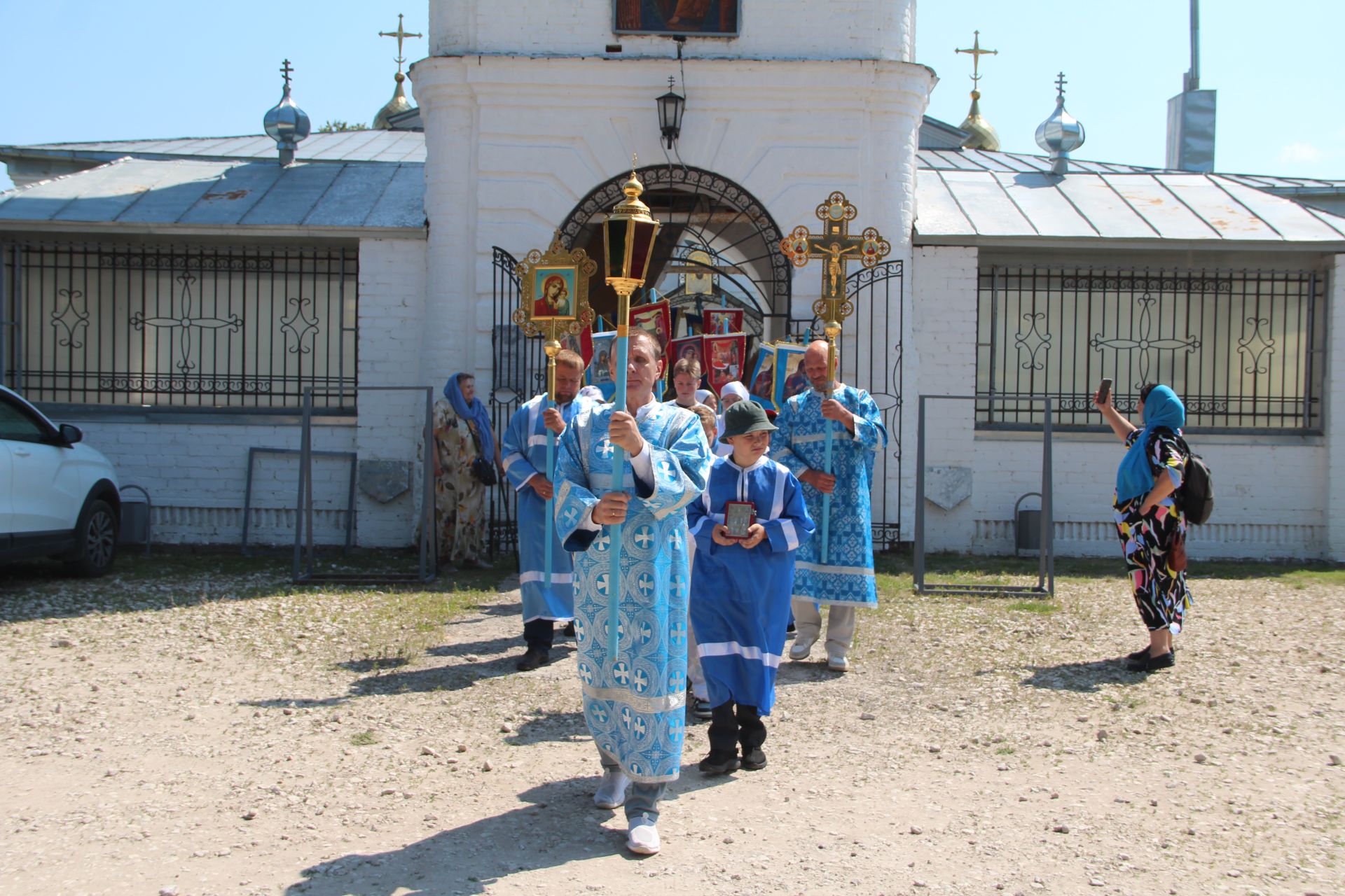 В селе Три Озера прошёл Крёстный Ход