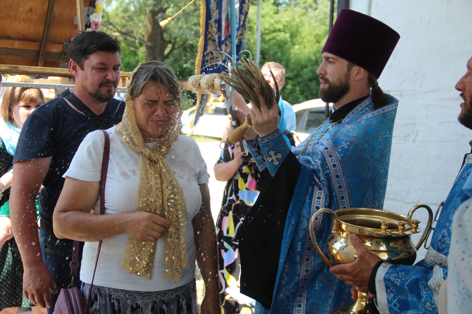 В селе Три Озера прошёл Крёстный Ход