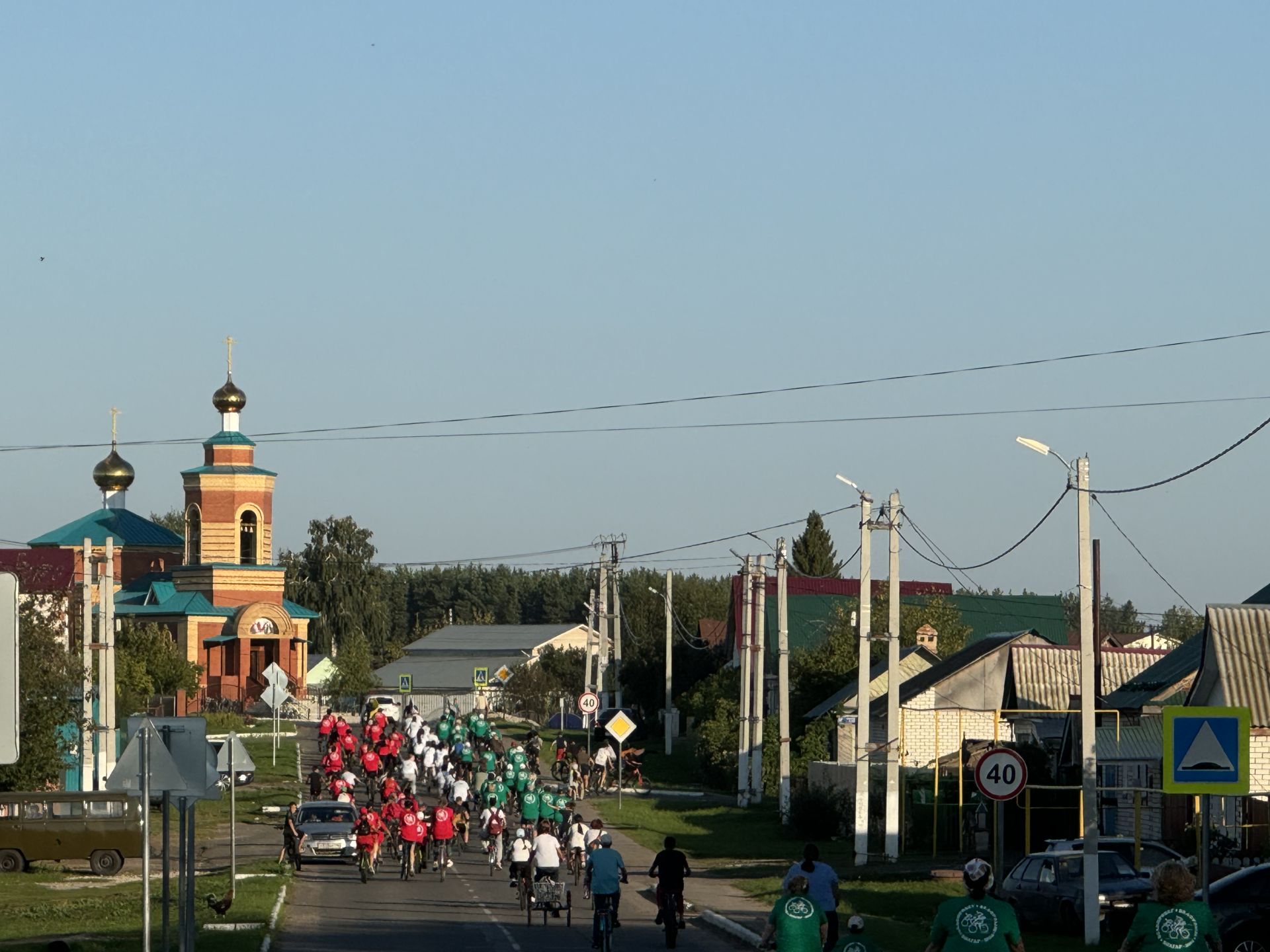 Спассцы отметили День Татарстана традиционным велопробегом