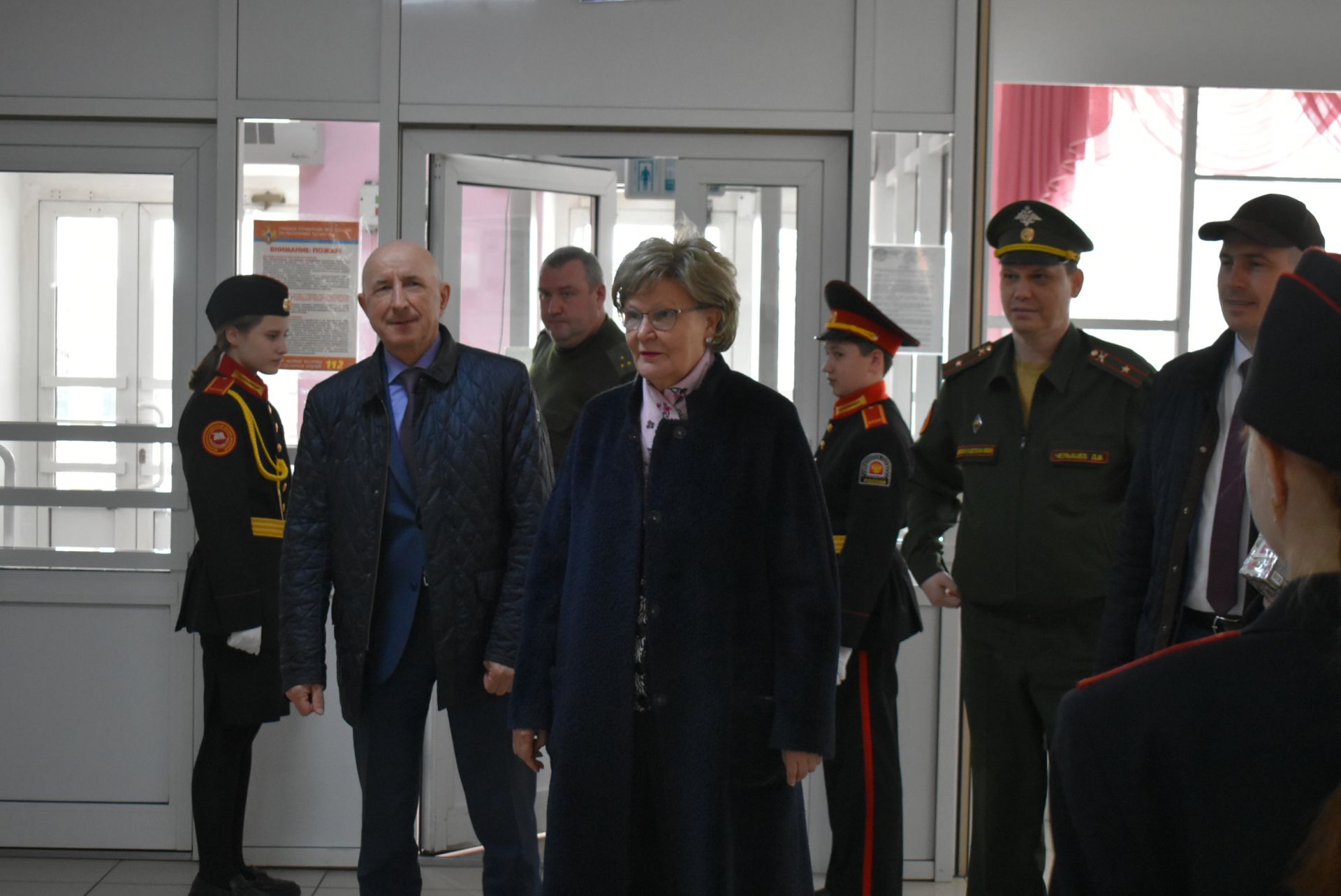 Депутат Госдумы РФ посетила кадетскую школу-интернат