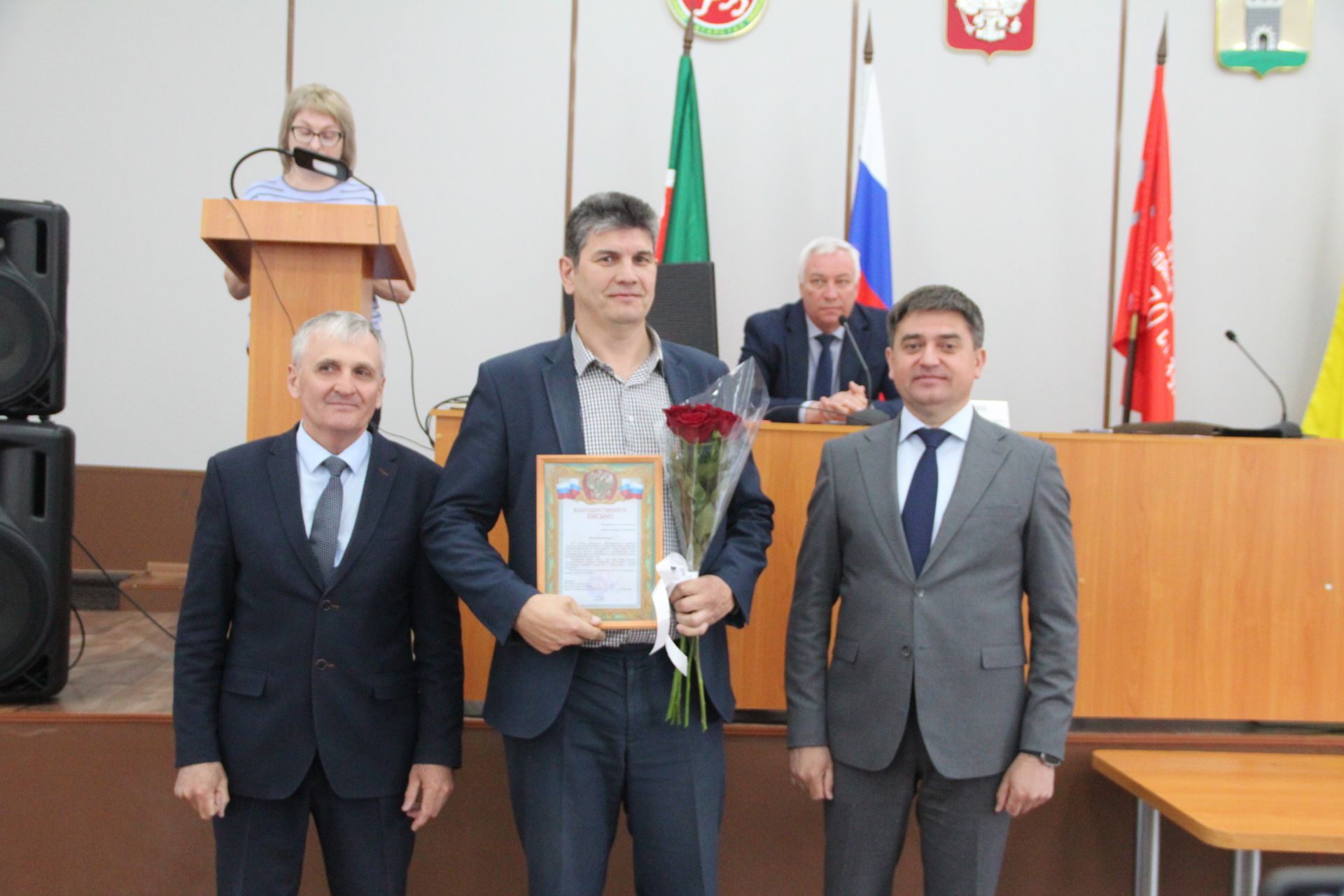 Чествование призёров республиканских предметных олимпиад и их наставников
