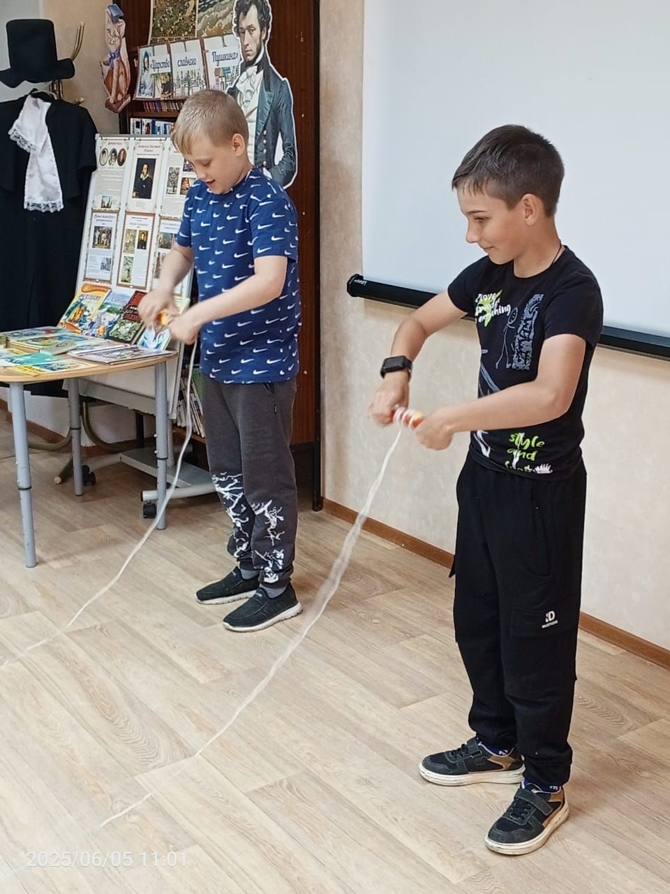 В детской библиотеке Болгара прошёл Пушкинский день