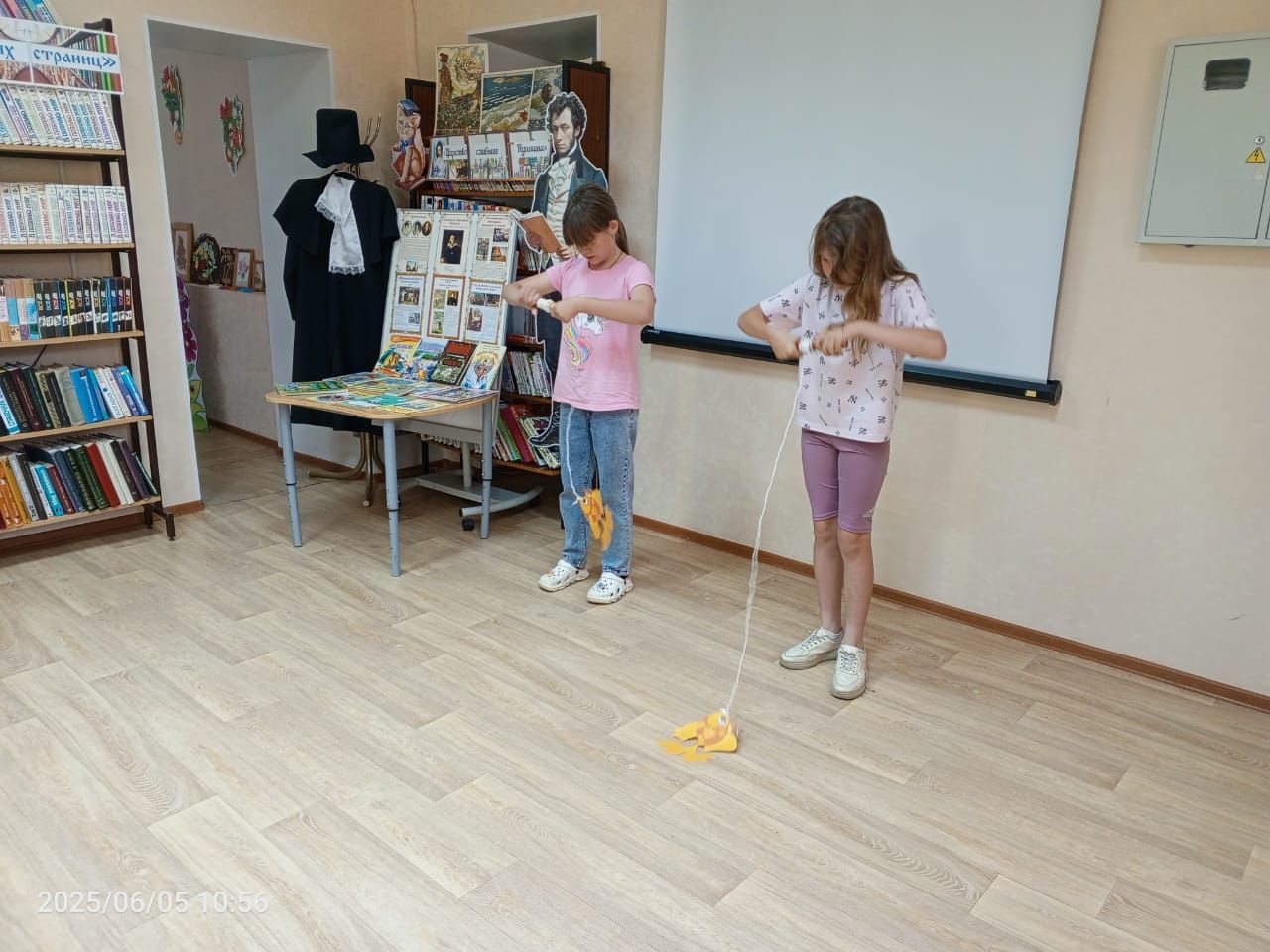 В детской библиотеке Болгара прошёл Пушкинский день