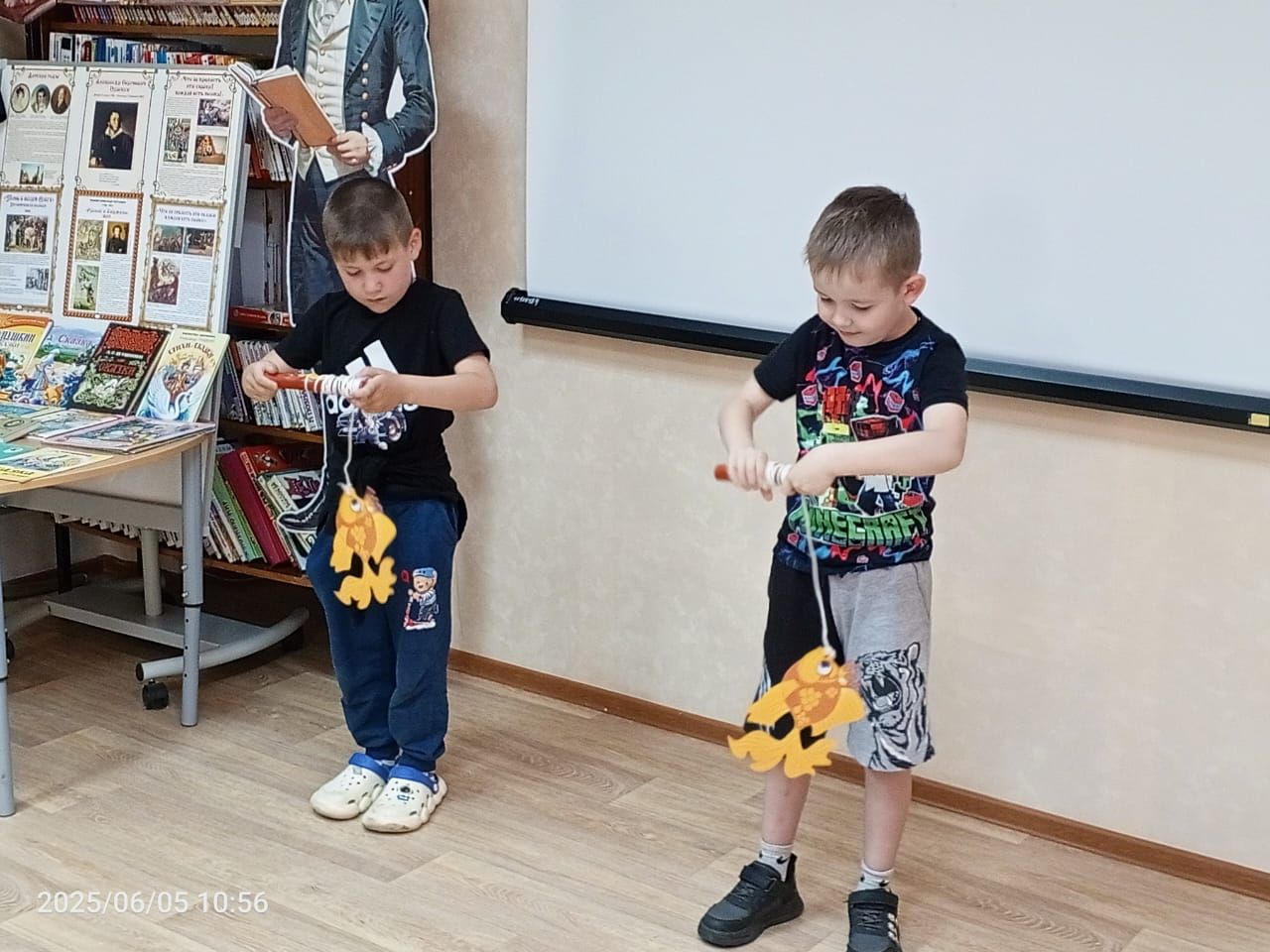 В детской библиотеке Болгара прошёл Пушкинский день