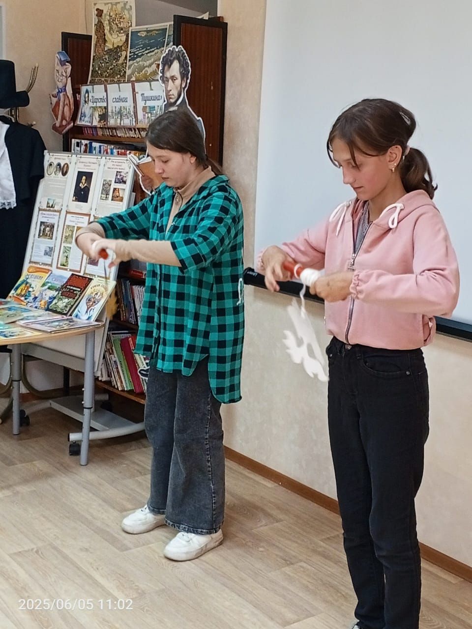 В детской библиотеке Болгара прошёл Пушкинский день