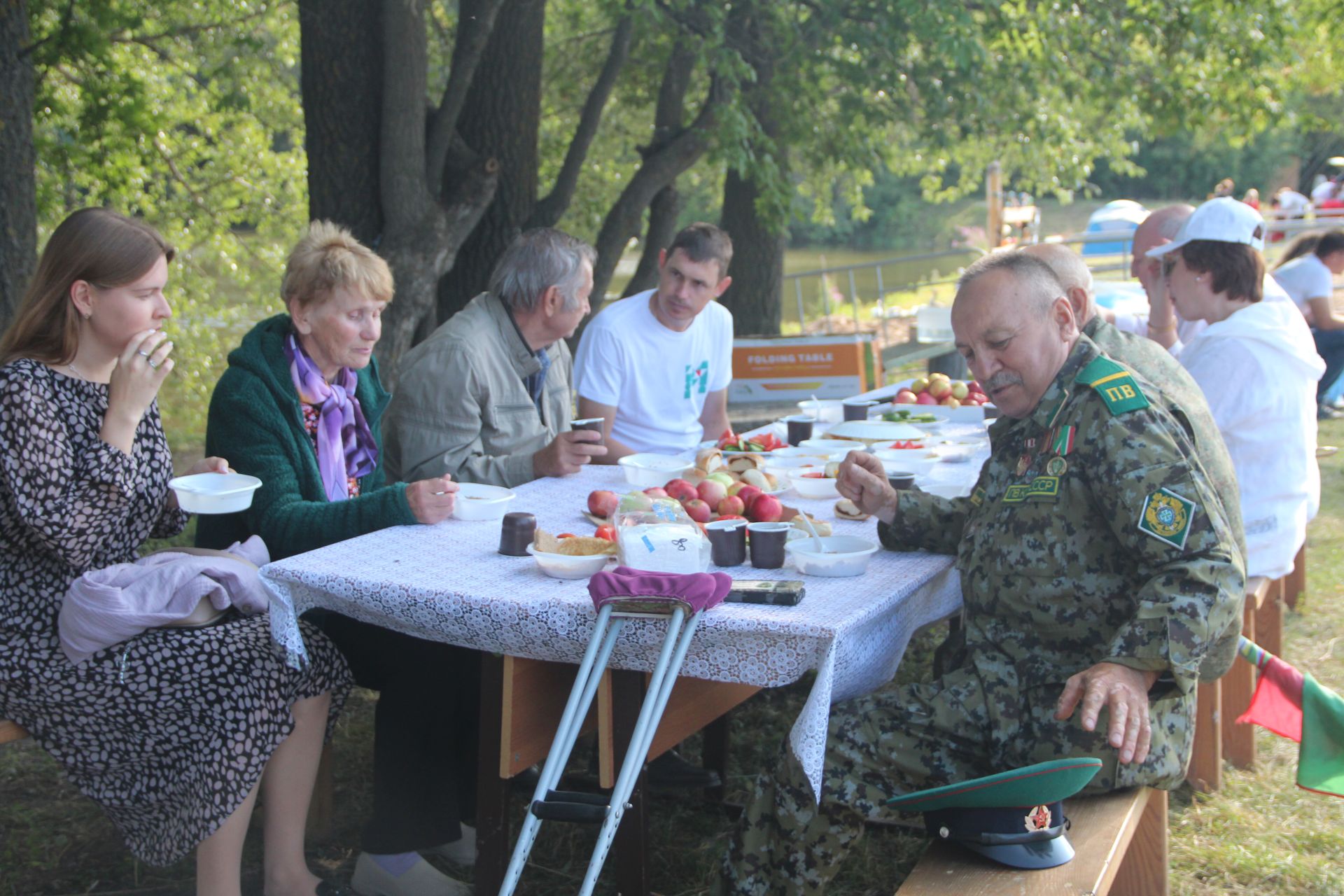 В Антоновке проходит Фестиваль поисковой и военно-патриотической песни "Река времени"