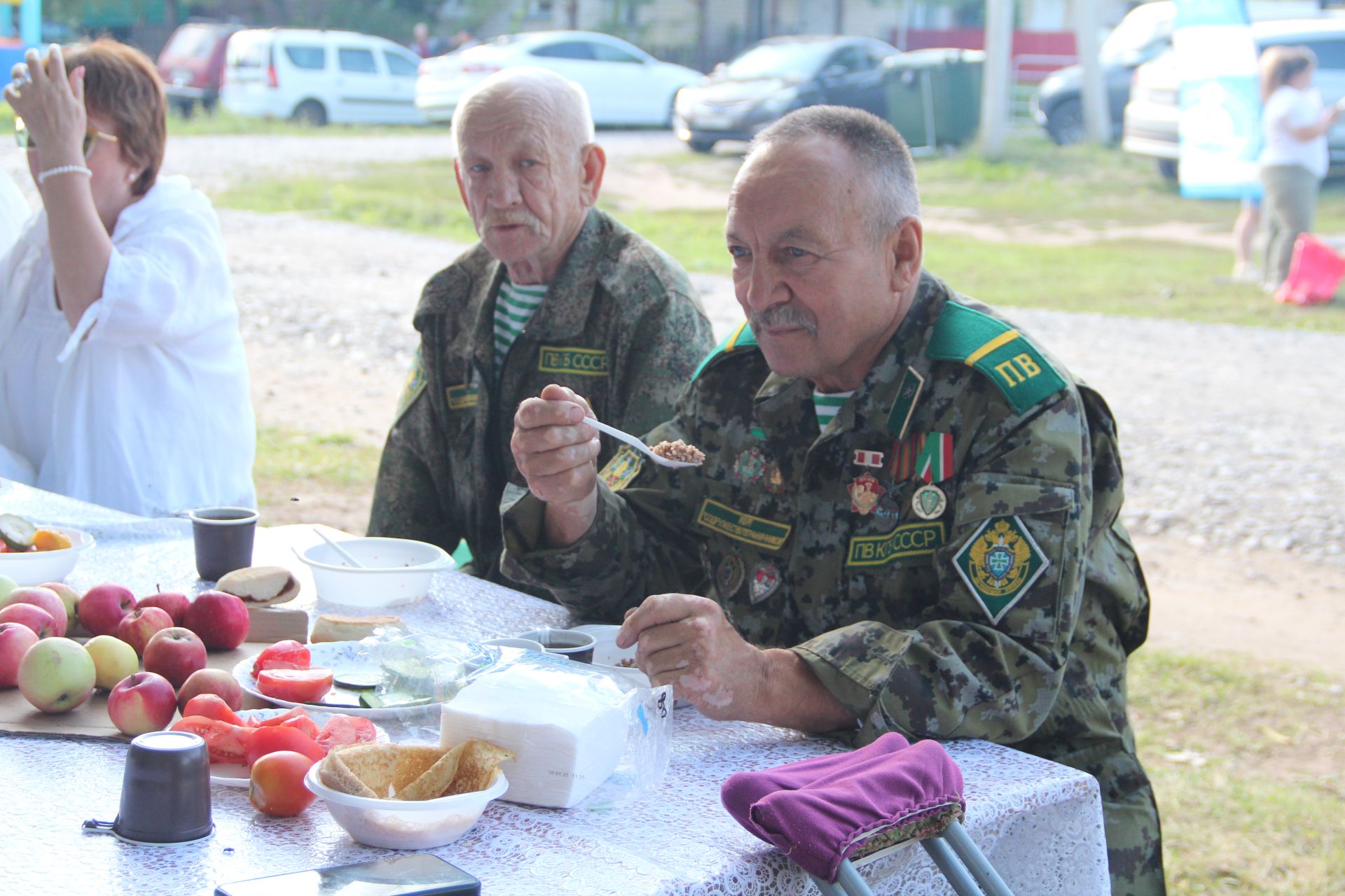 В Антоновке проходит Фестиваль поисковой и военно-патриотической песни "Река времени"