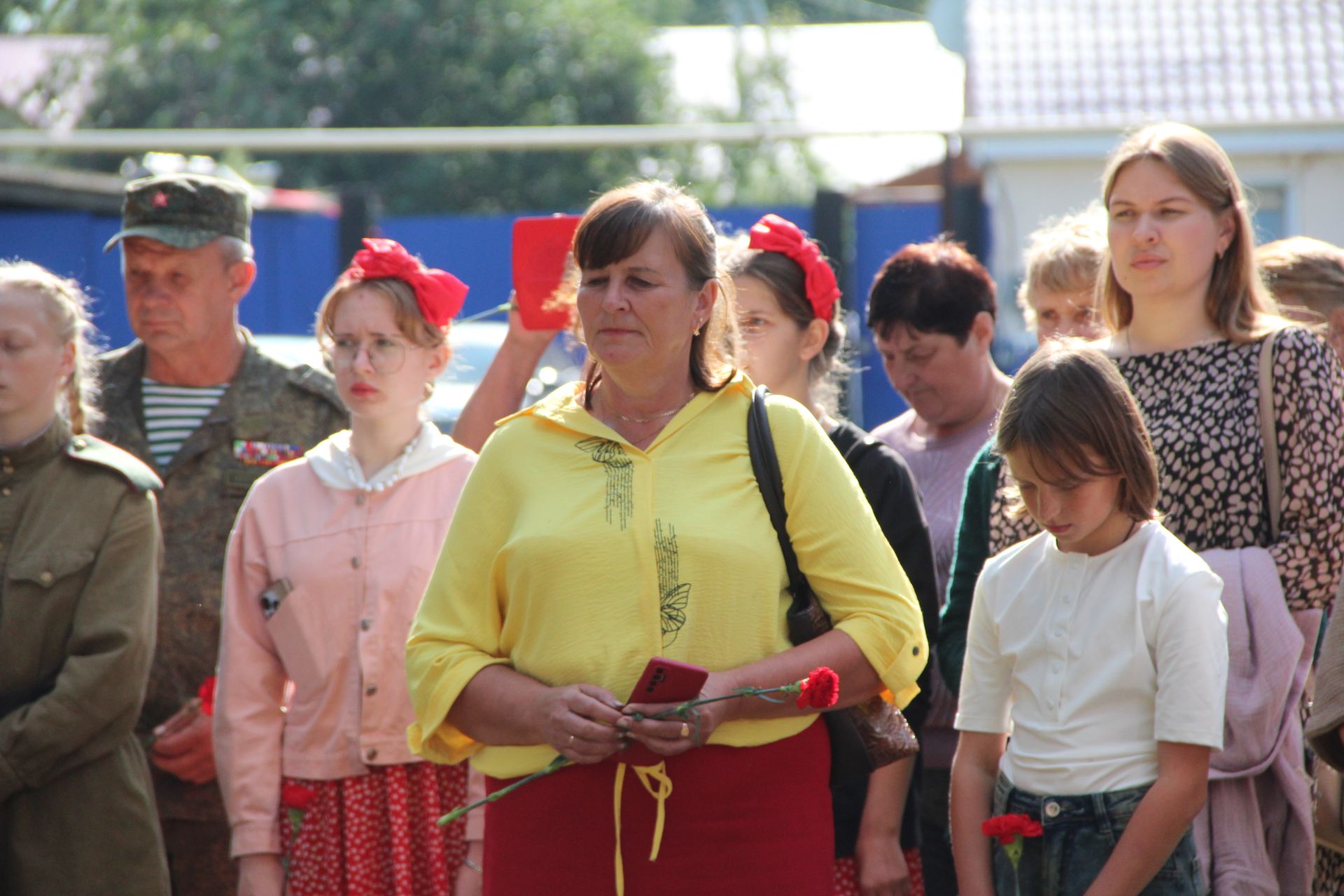 В Антоновке проходит Фестиваль поисковой и военно-патриотической песни "Река времени"