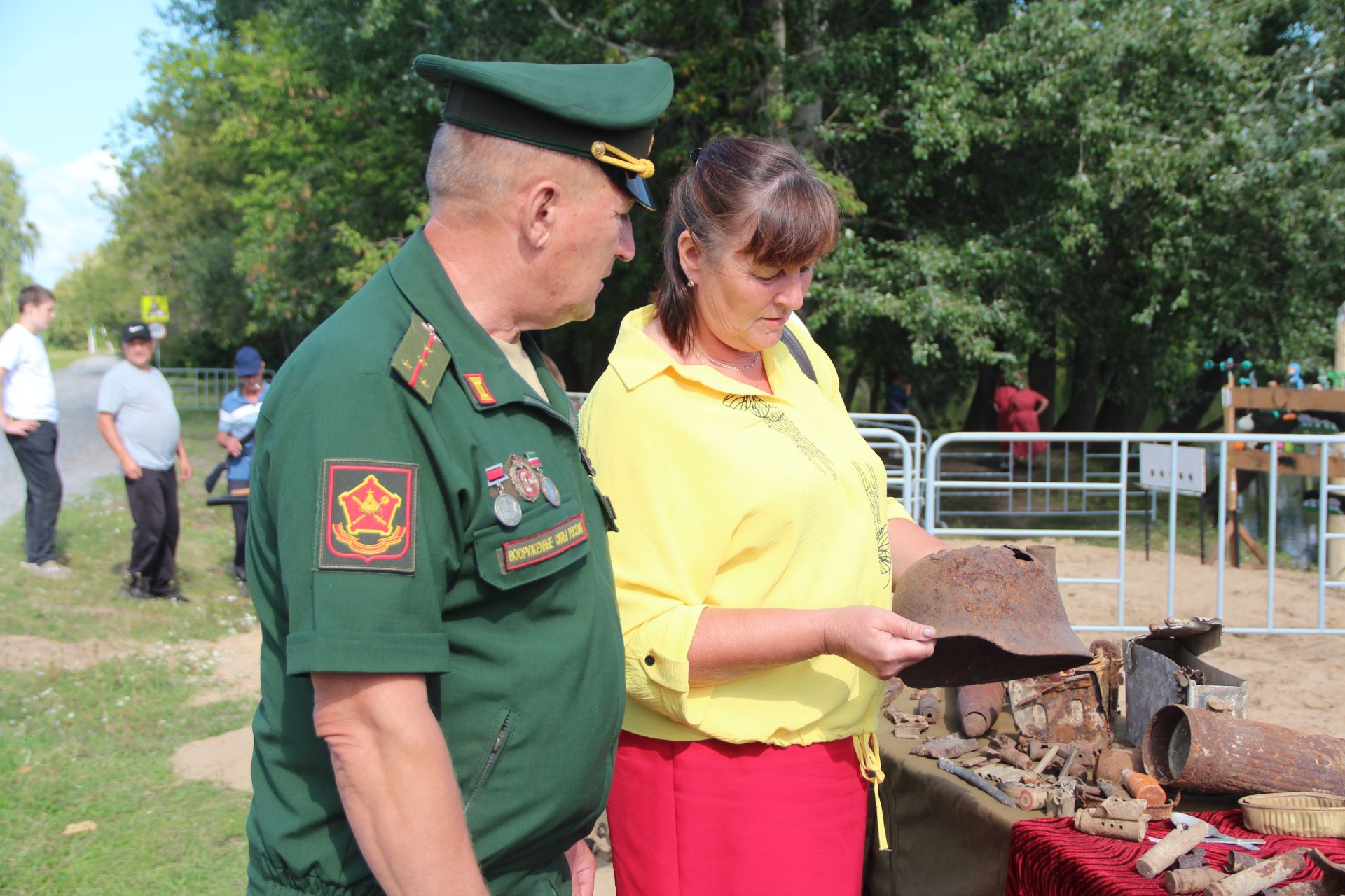 В Антоновке проходит Фестиваль поисковой и военно-патриотической песни "Река времени"