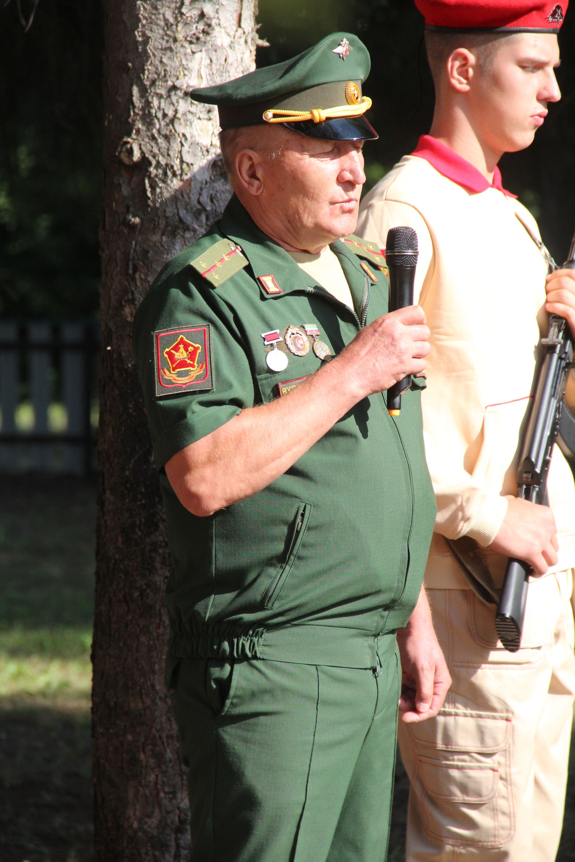В Антоновке проходит Фестиваль поисковой и военно-патриотической песни "Река времени"
