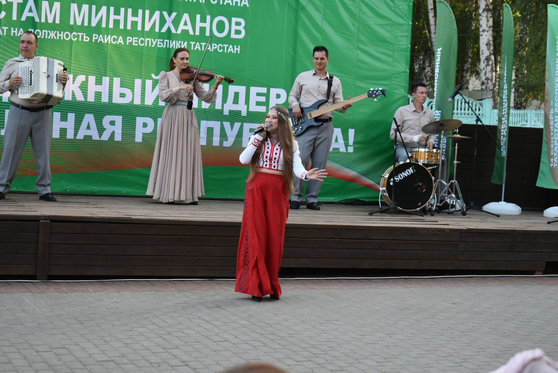В Болгаре ярко отпраздновали пятилетие программы «Наш двор»