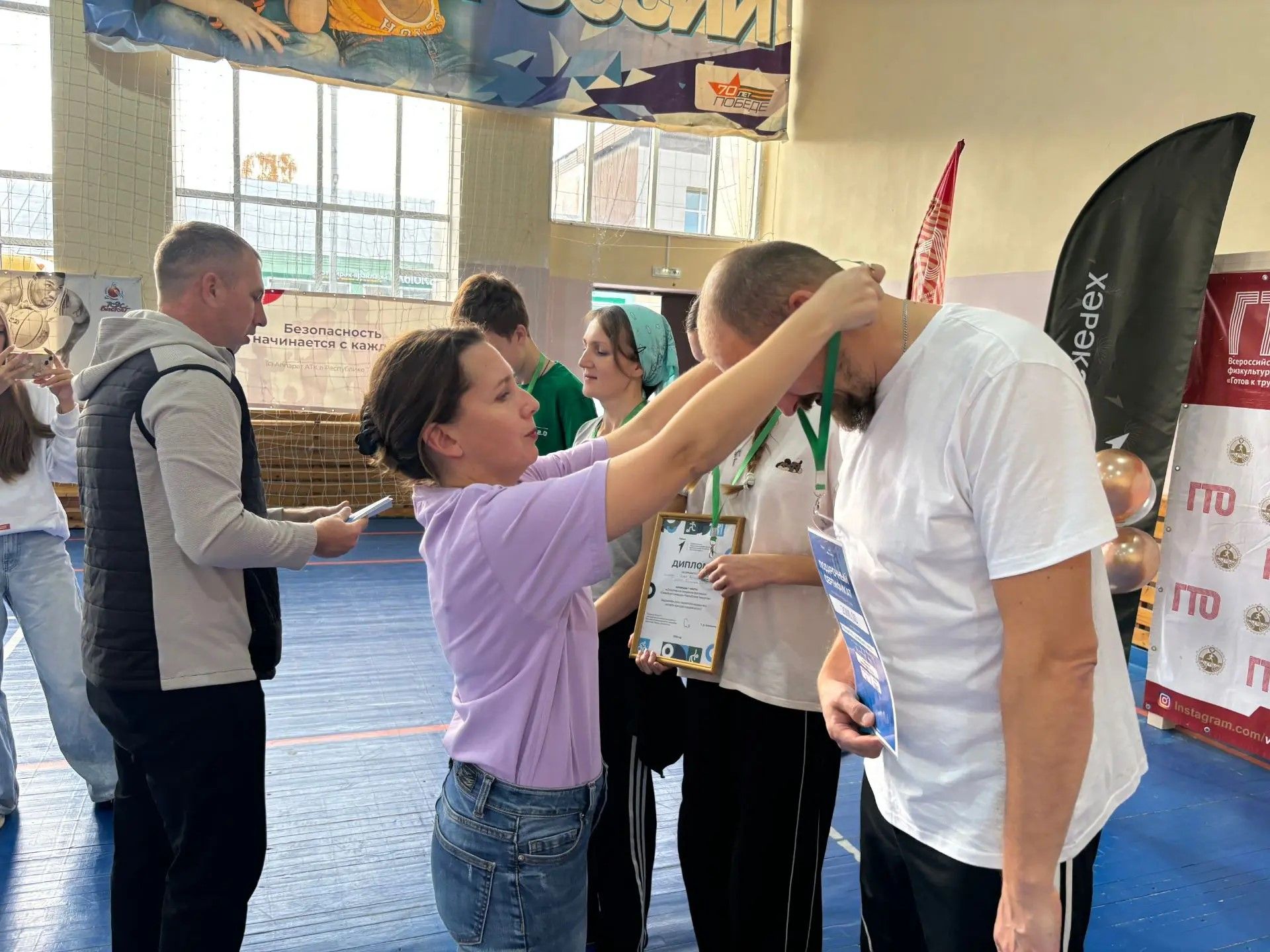 В Болгаре прошёл спортивный фестиваль "Семейная команда"