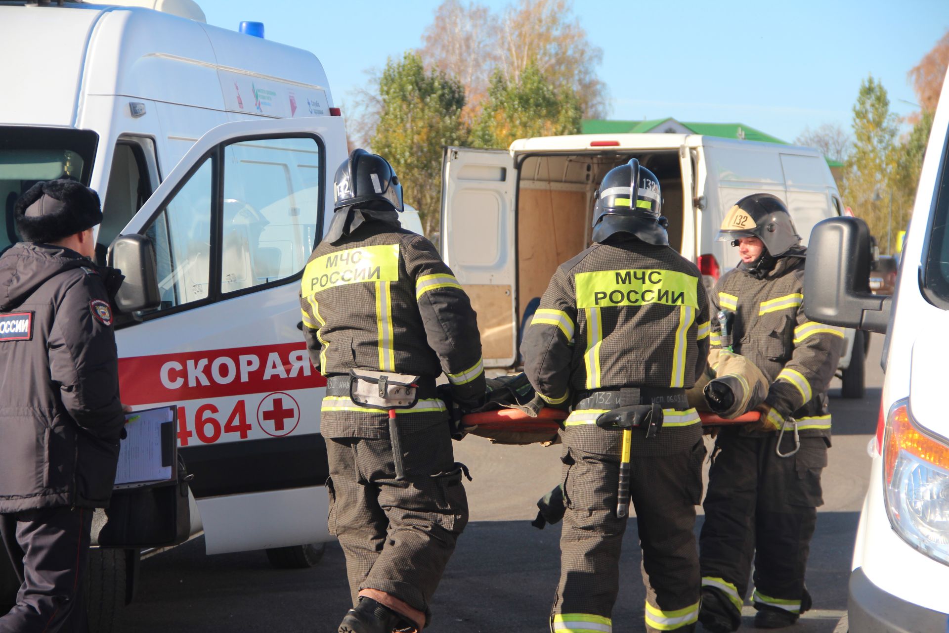 В Спасском районе прошли командно-штабные учения по ликвидации ЧС