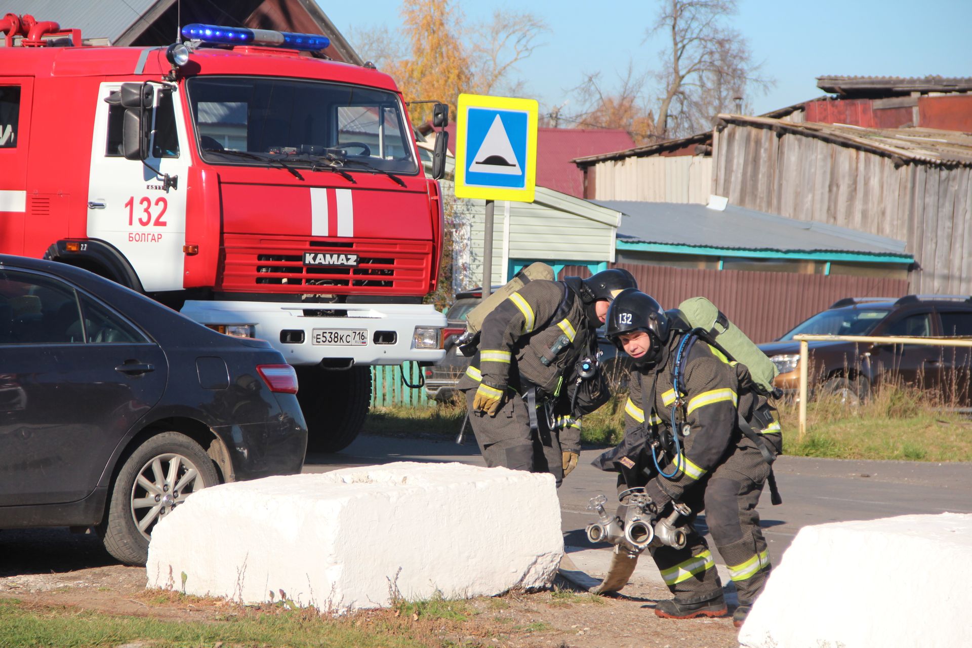 В Спасском районе прошли командно-штабные учения по ликвидации ЧС