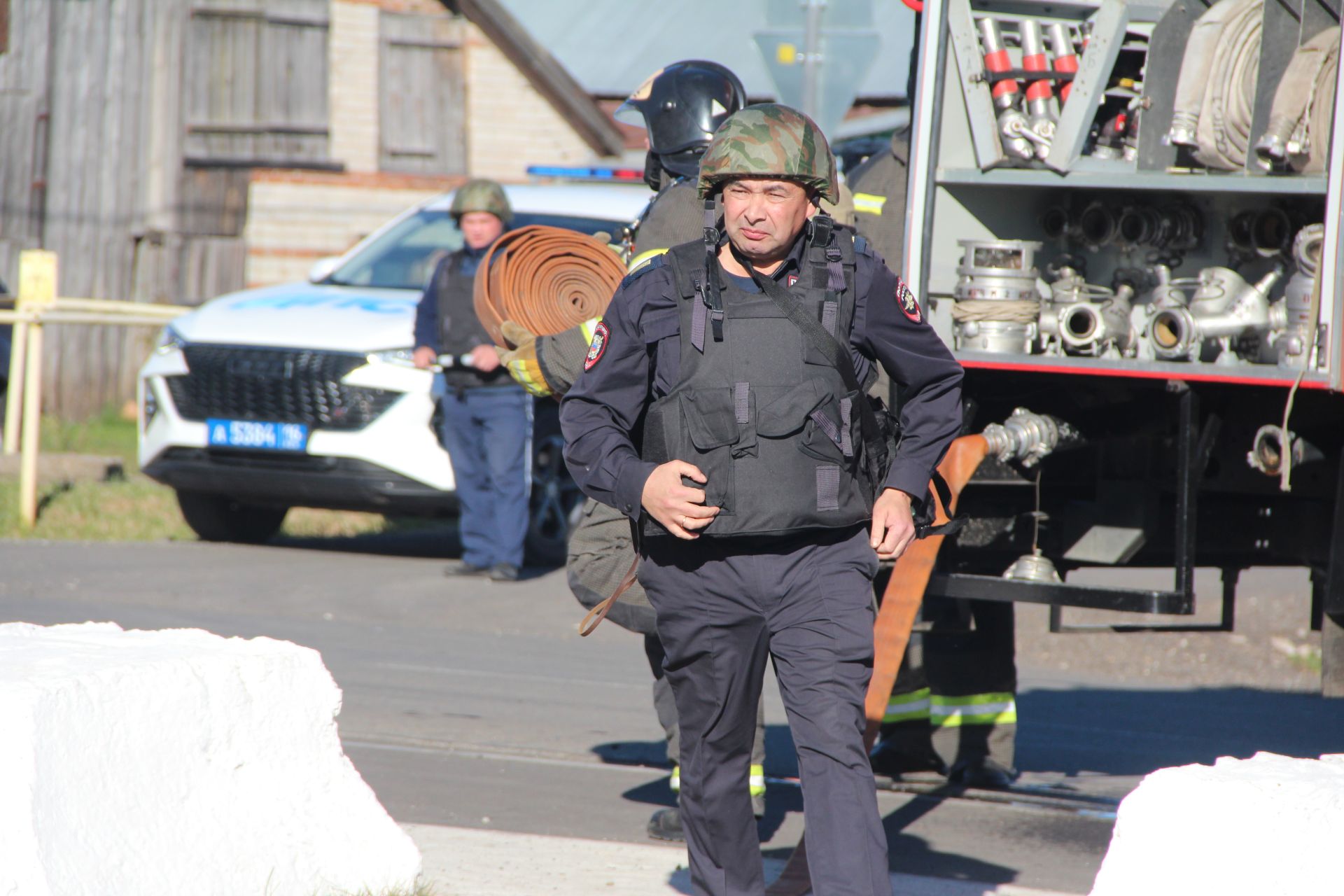 В Спасском районе прошли командно-штабные учения по ликвидации ЧС