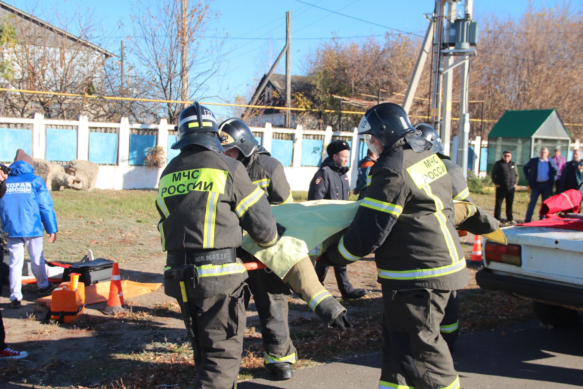 В Спасском районе прошли командно-штабные учения по ликвидации ЧС